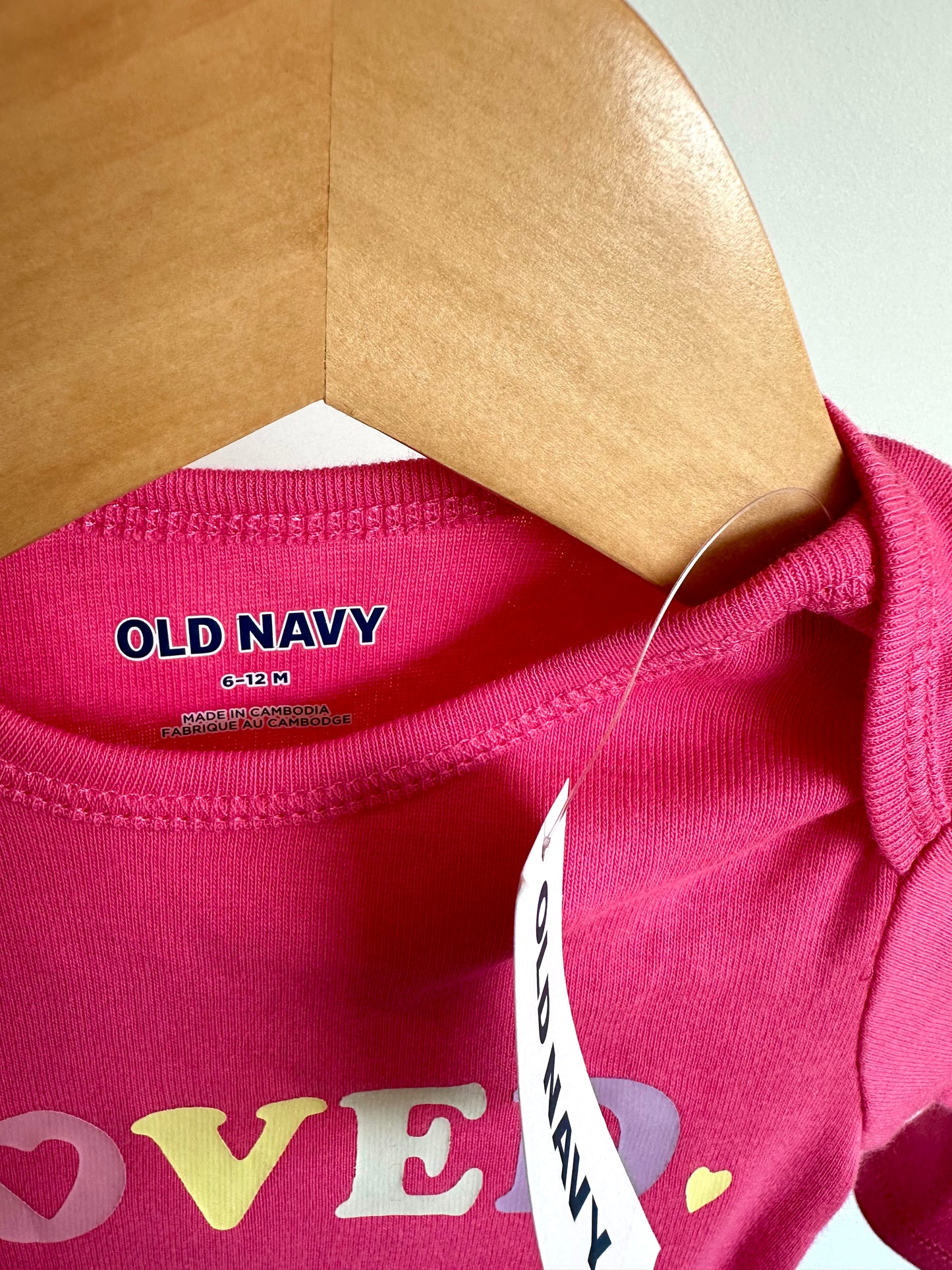 Loved Long Sleeve Bodysuit (With Tags) / 6-12m