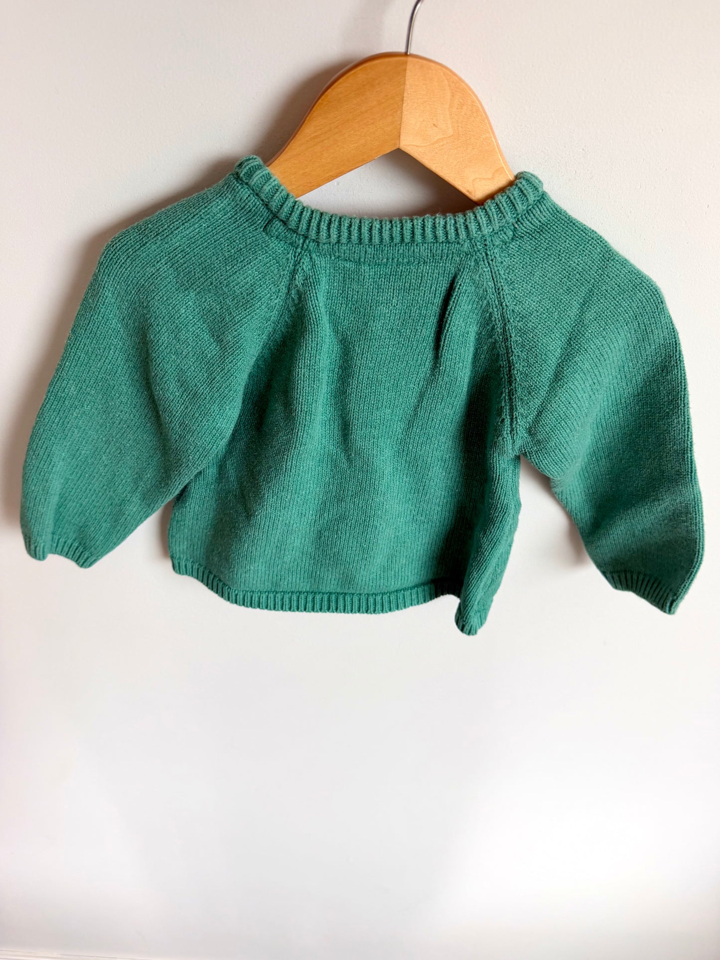 JoJo Maman Bébé Turquoise Sweater / 18-24m