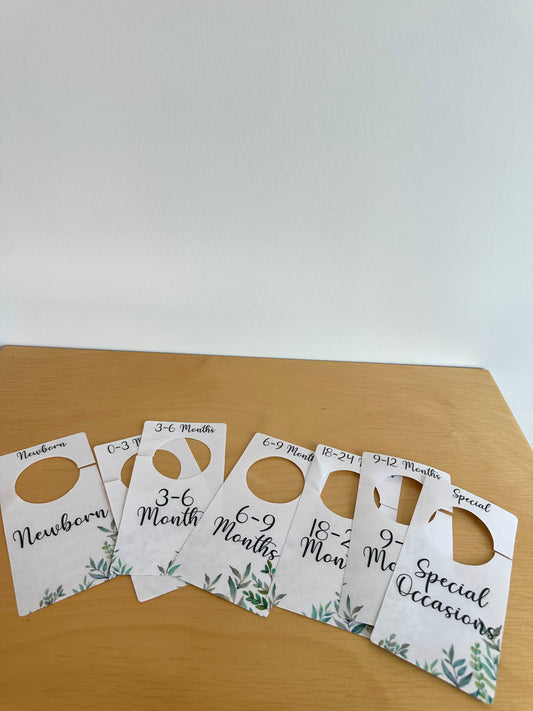 Laminated Milestones Hangers