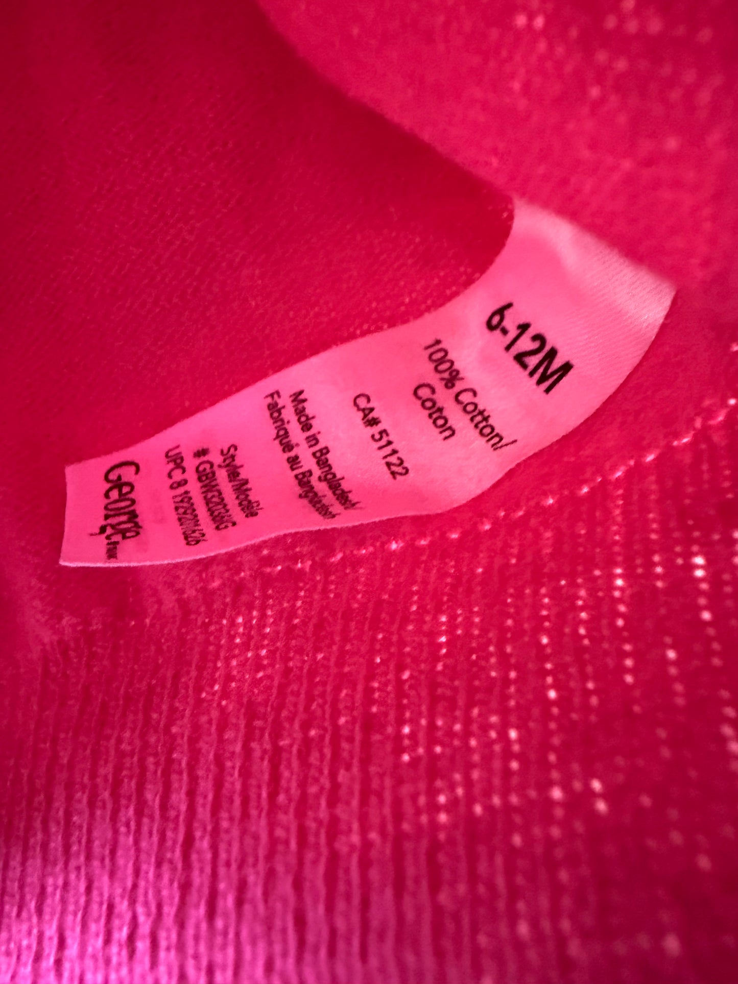 Pink Knit Cardigan (With Tags) / 6-12m