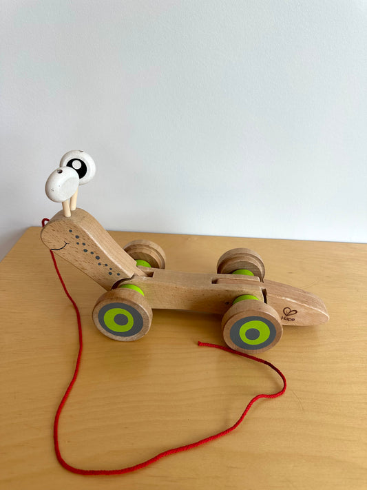 Hape Snail Wooden Pull Toy (No Shipping)