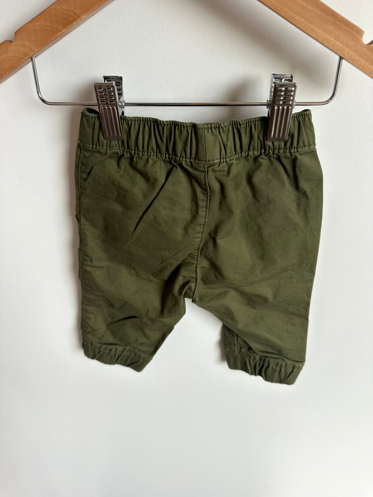 Gap Olive Drawstring Pants / 3-6m