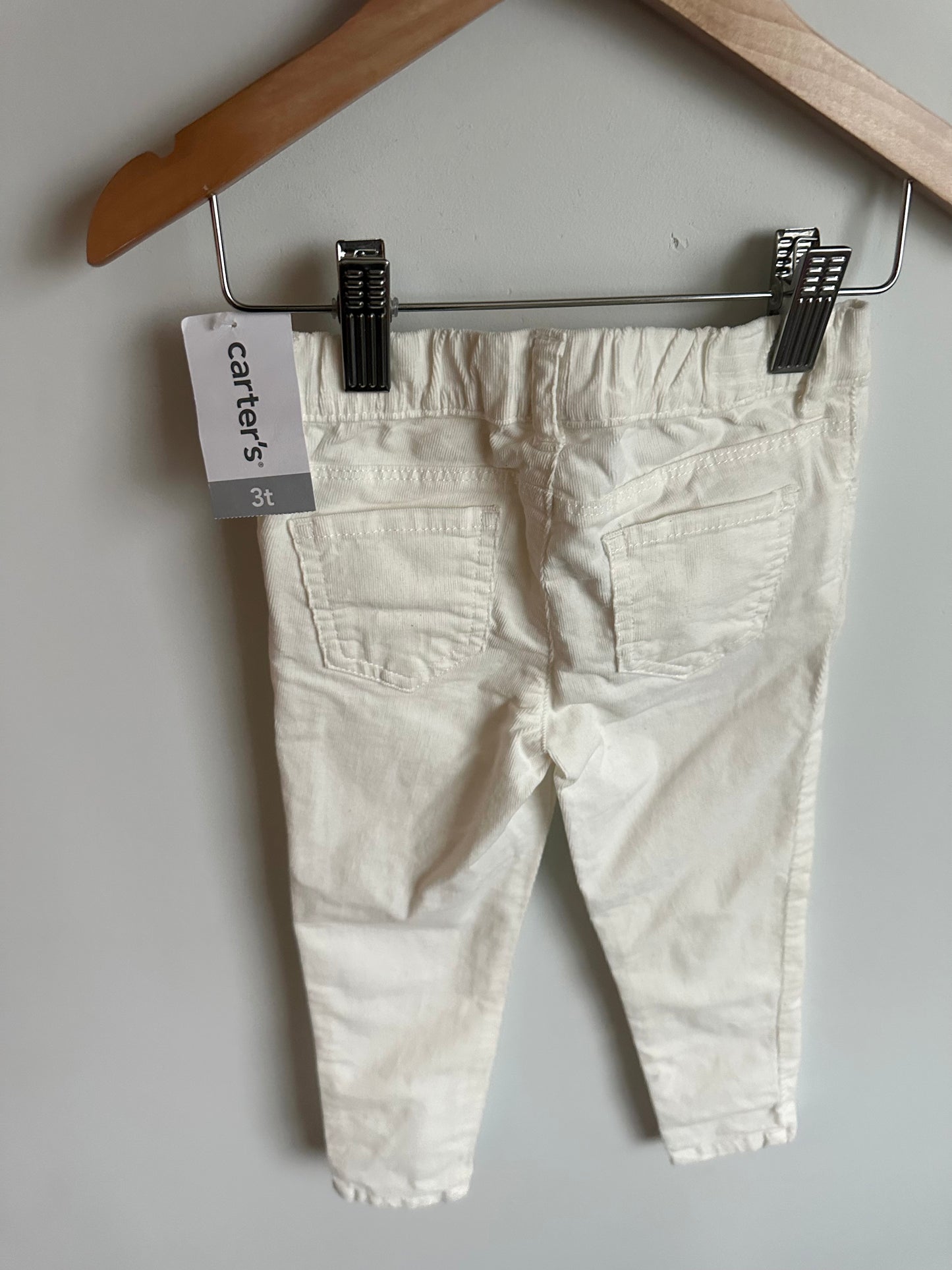 White Skinny Pants (With Tags) / 3T