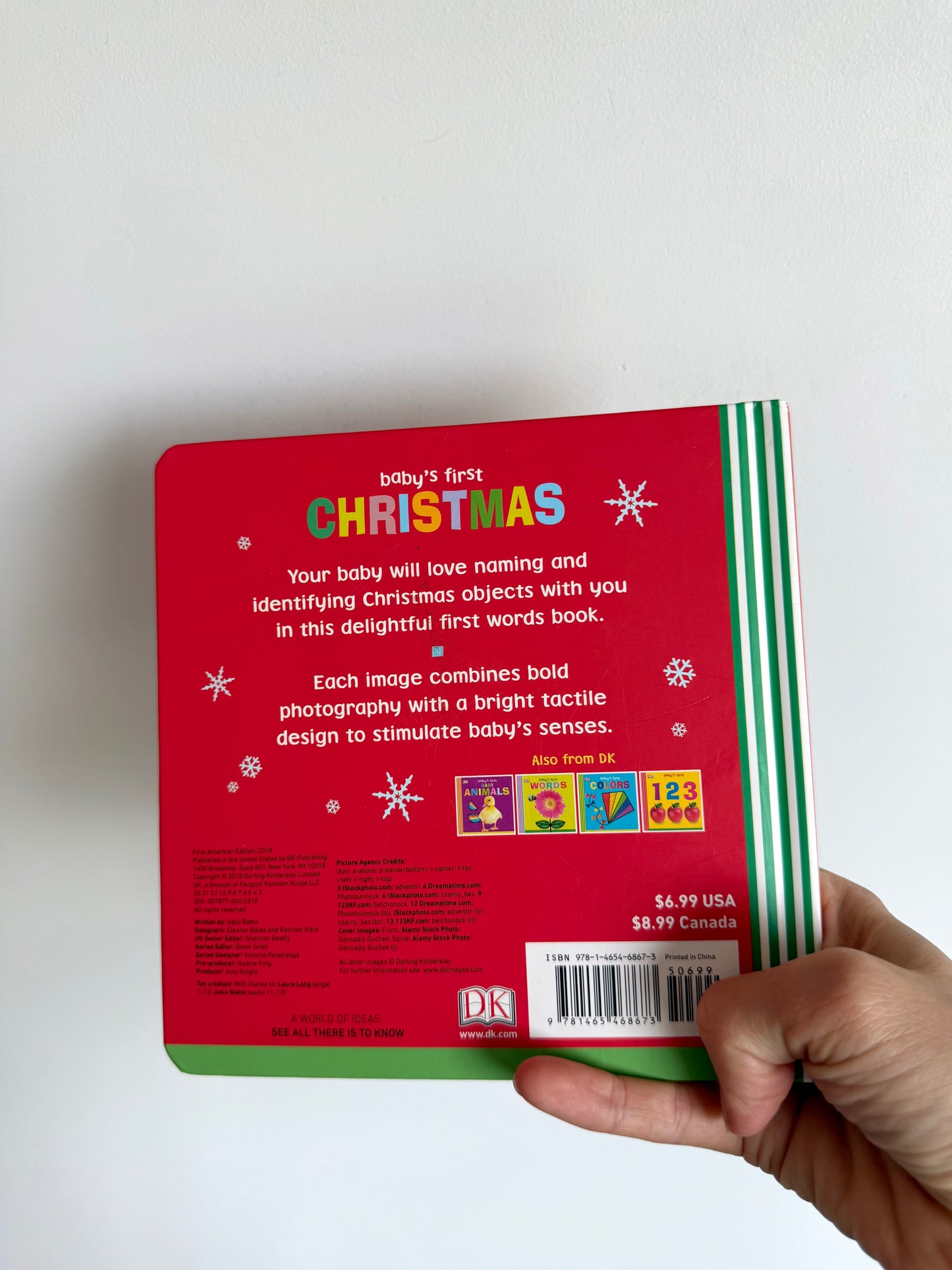Baby's First Christmas Board Book