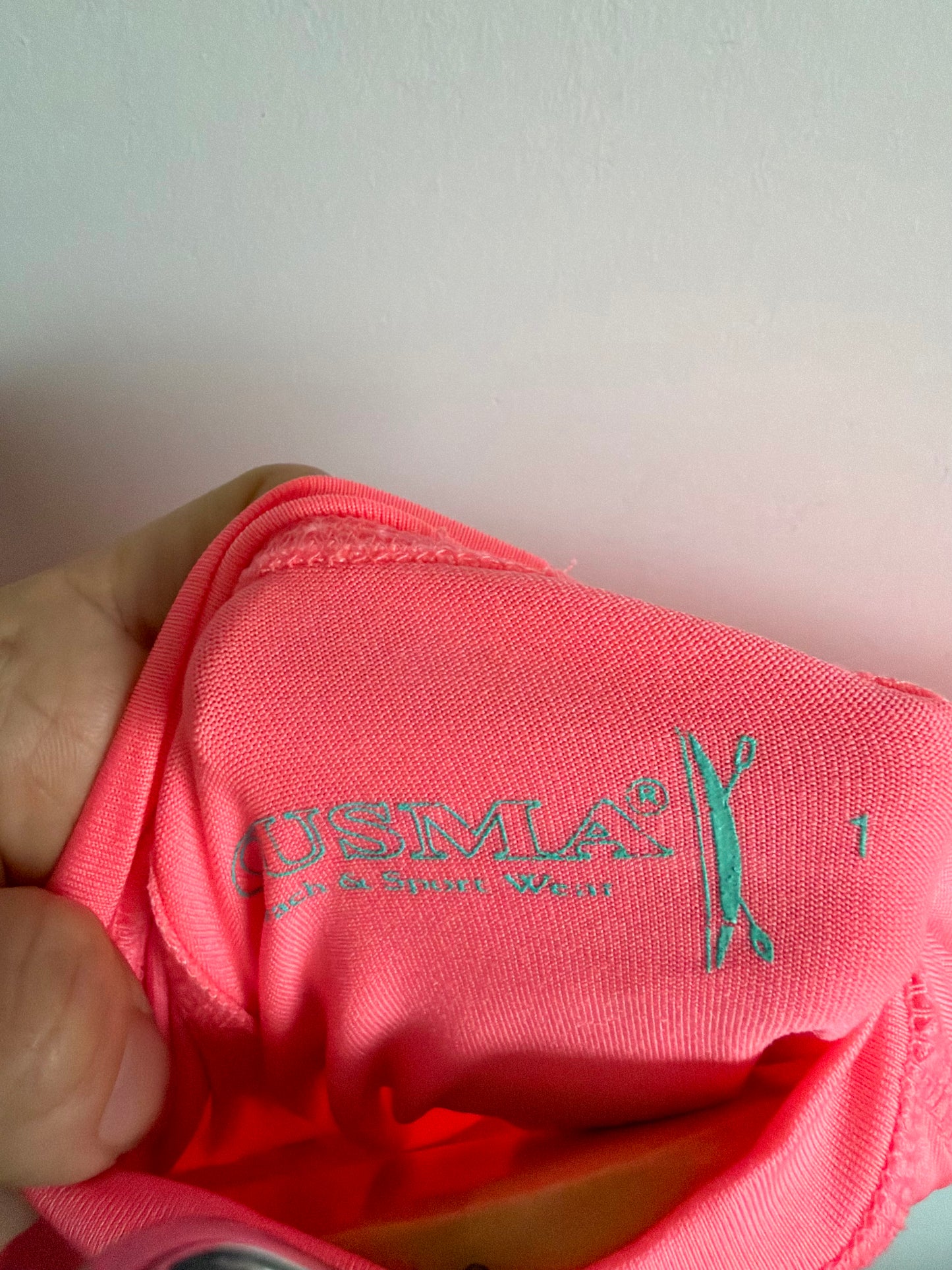 Pink Long Sleeve UPF 50+ Swim Top / 12-18m?