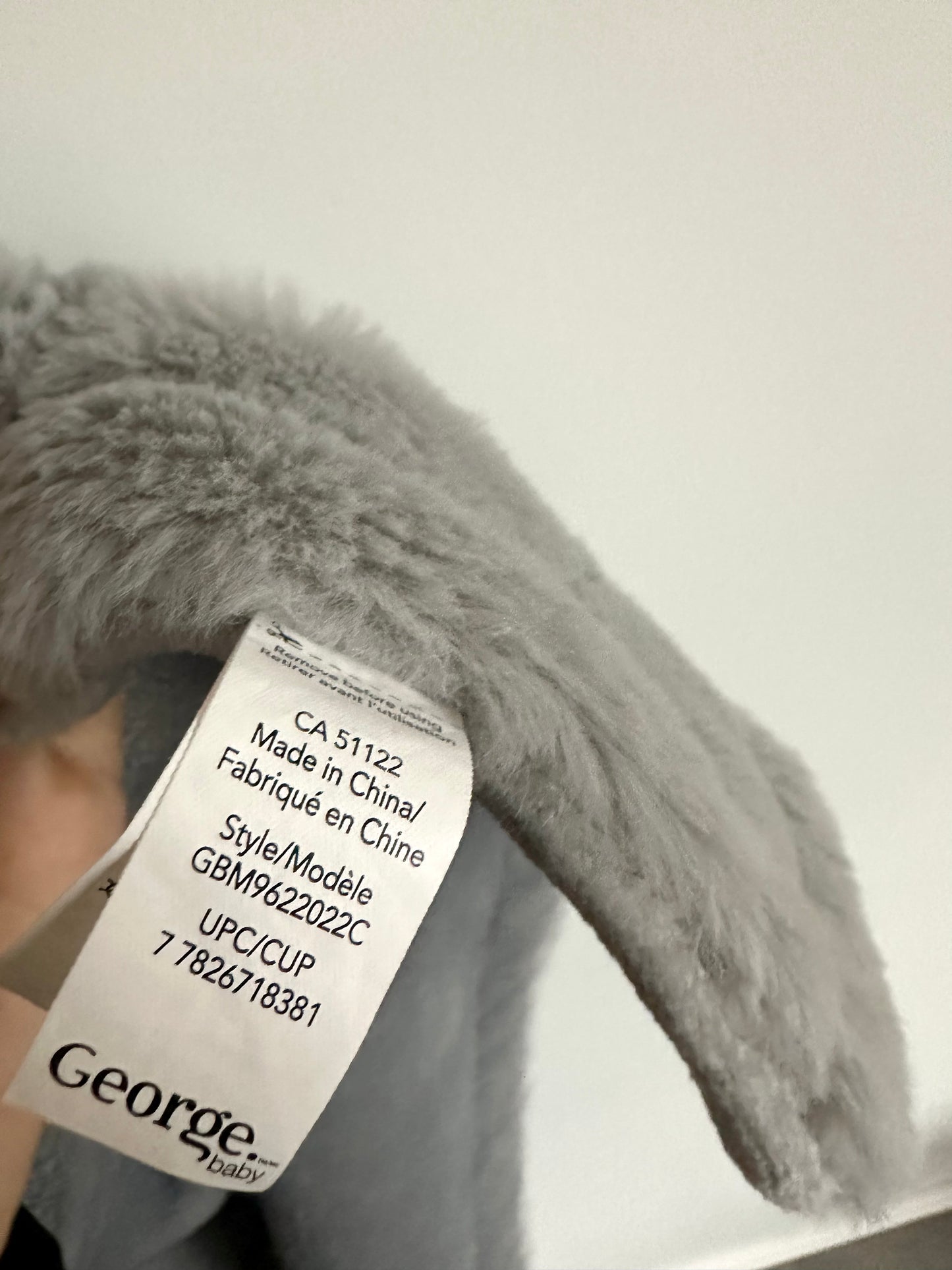 Grey Bear Soft Blanket (No Shipping)