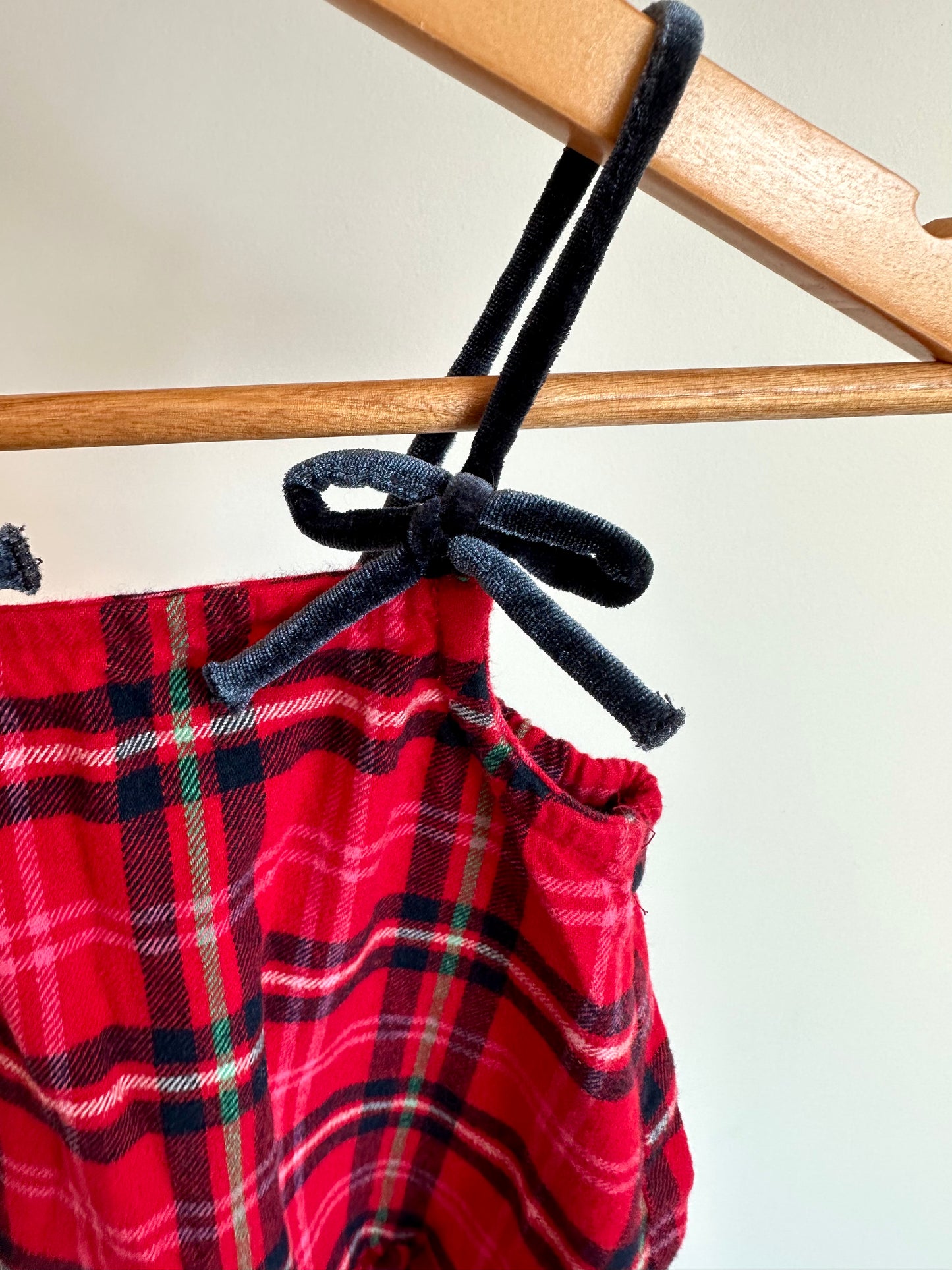 Plaid Tank Dress / 12-18m