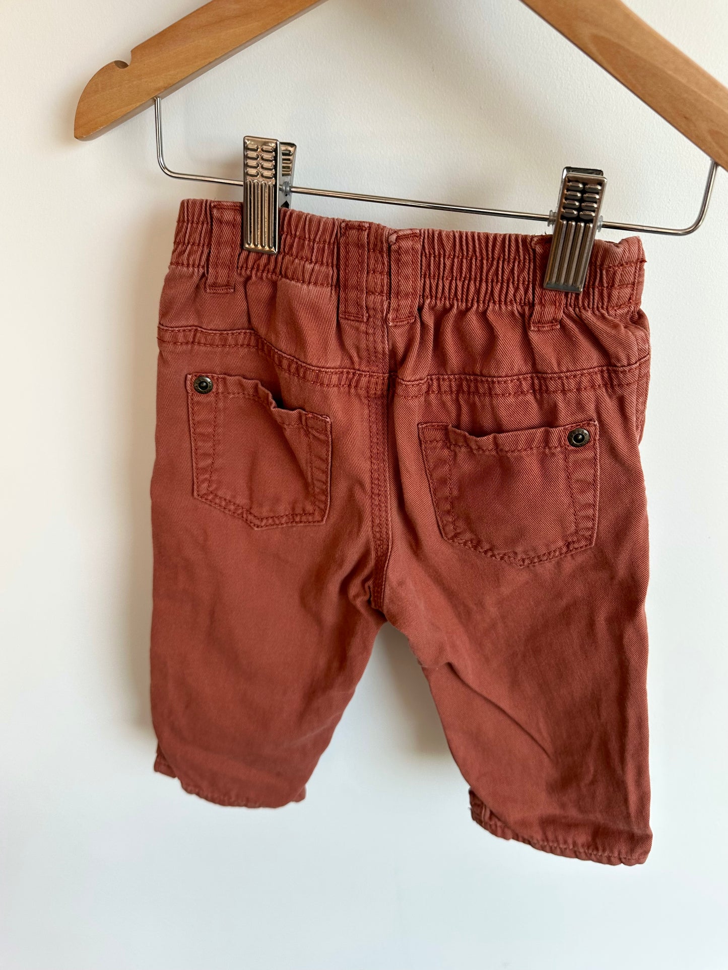 Terracotta Pants / 6-12m