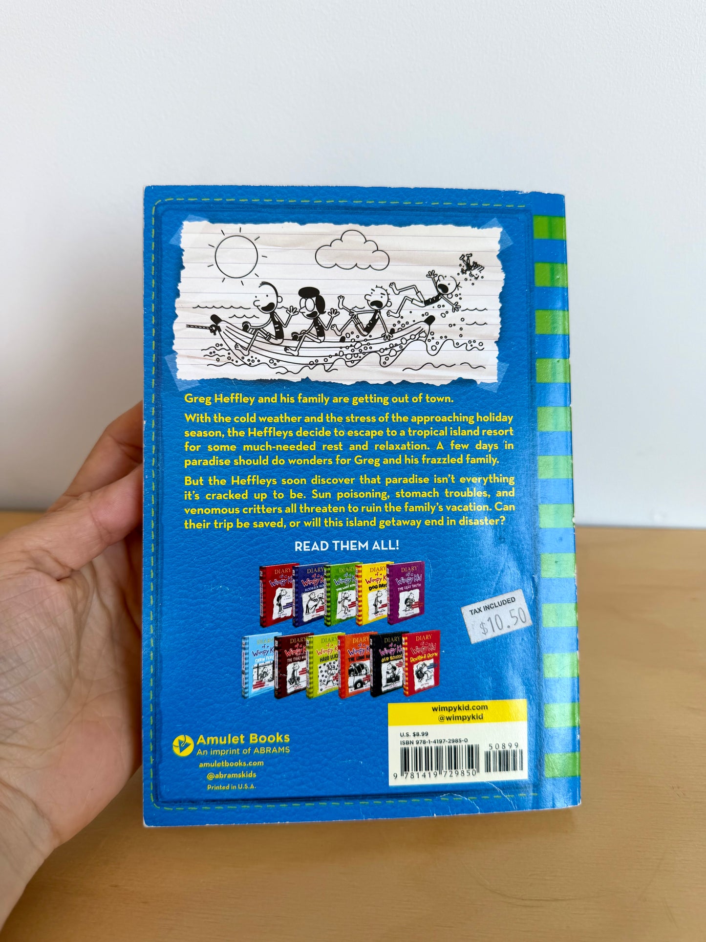 Diary of a Wimpy Kid: The Getaway Book / 8-12 years