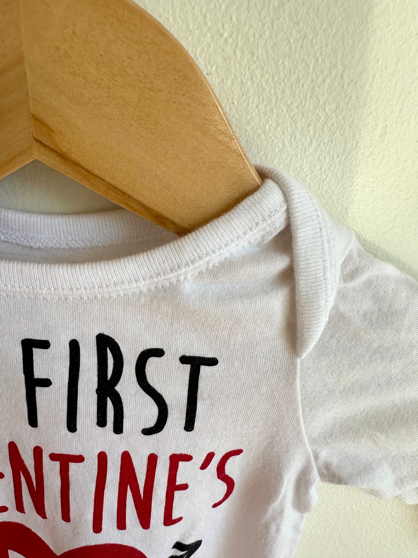 My First Valentines Day / 0-3m