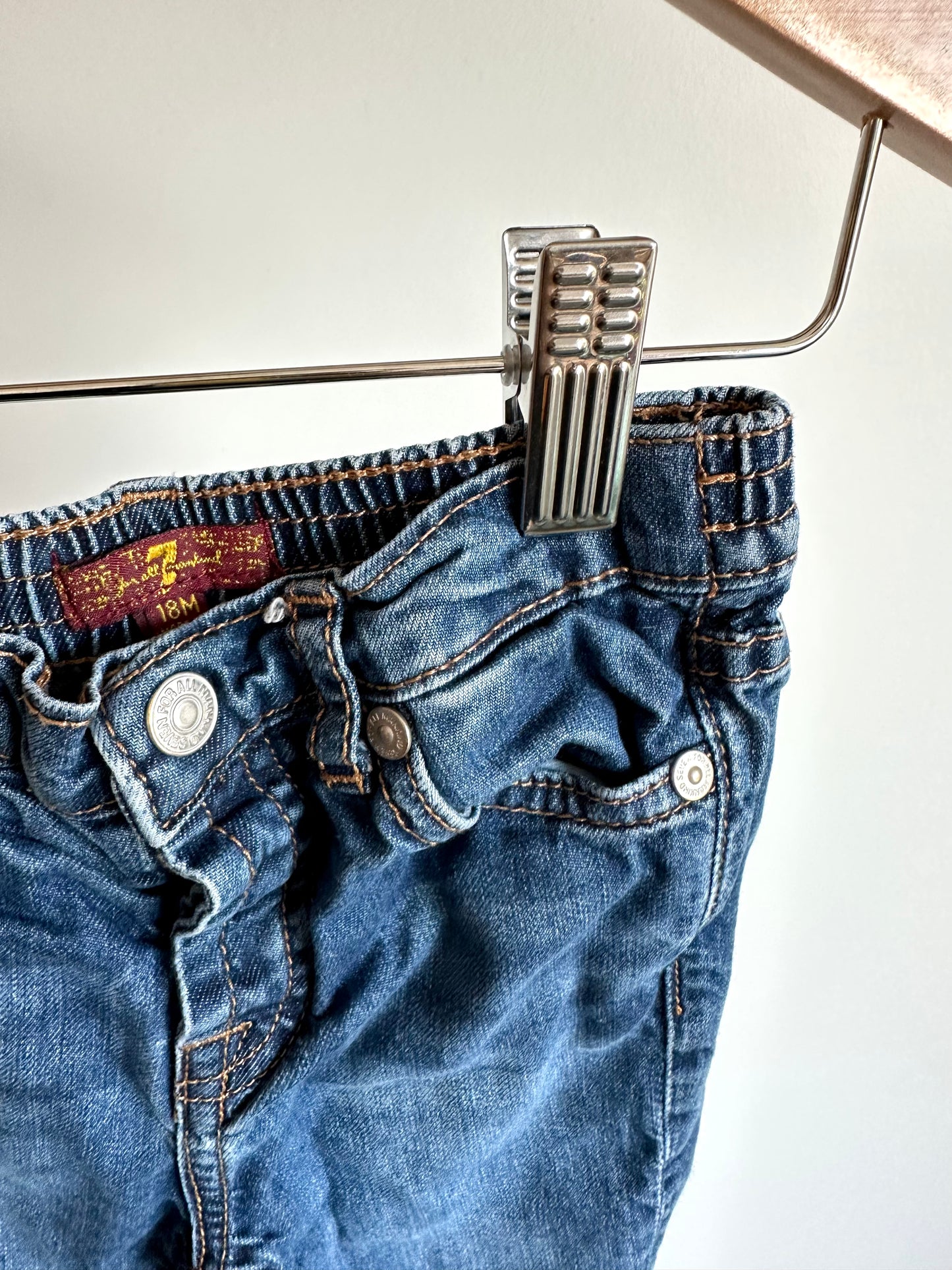7 For All Mankind Jeans / 18m