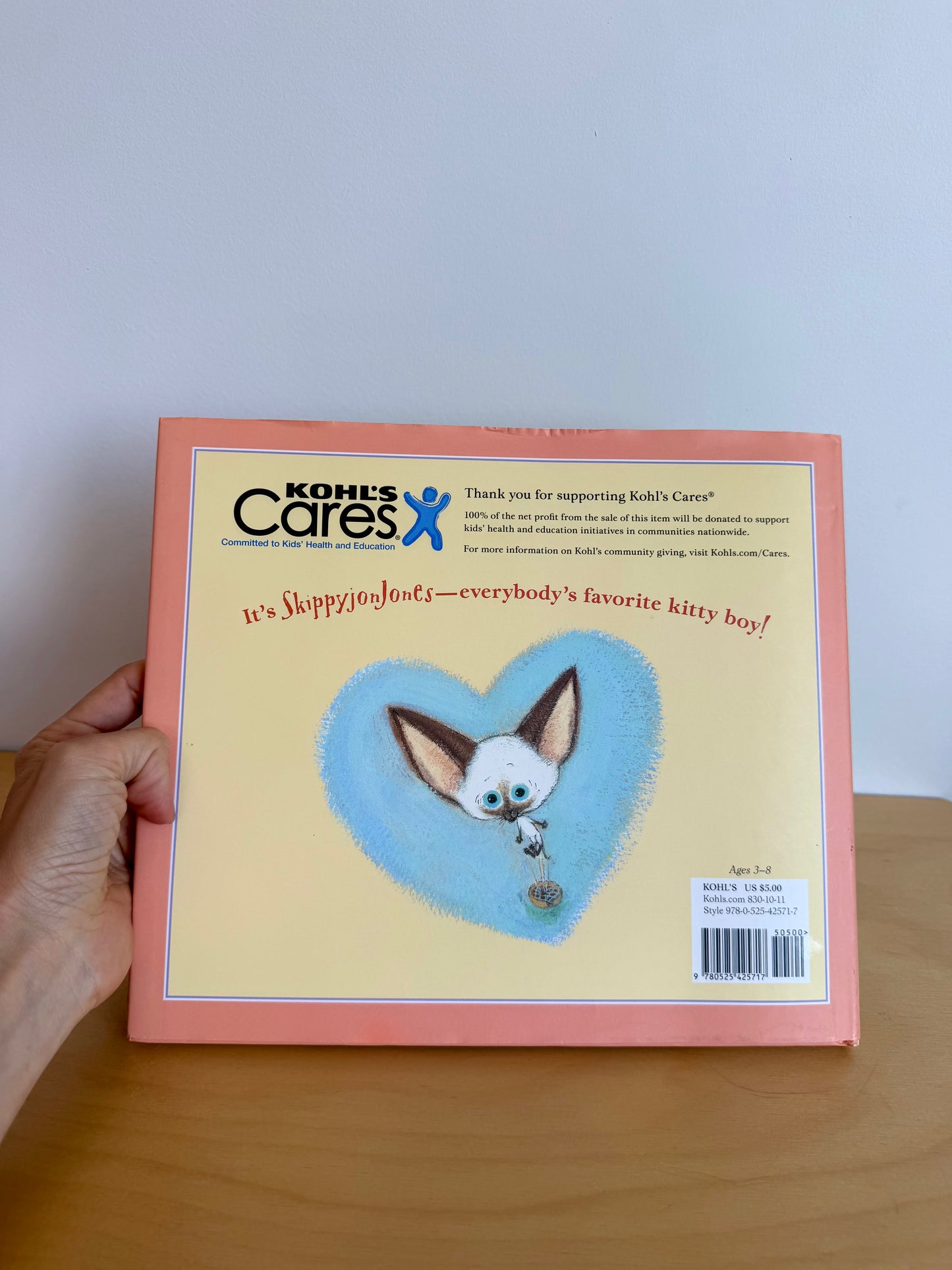 Skippyjon Jones Hardcover Book / 3-5 years