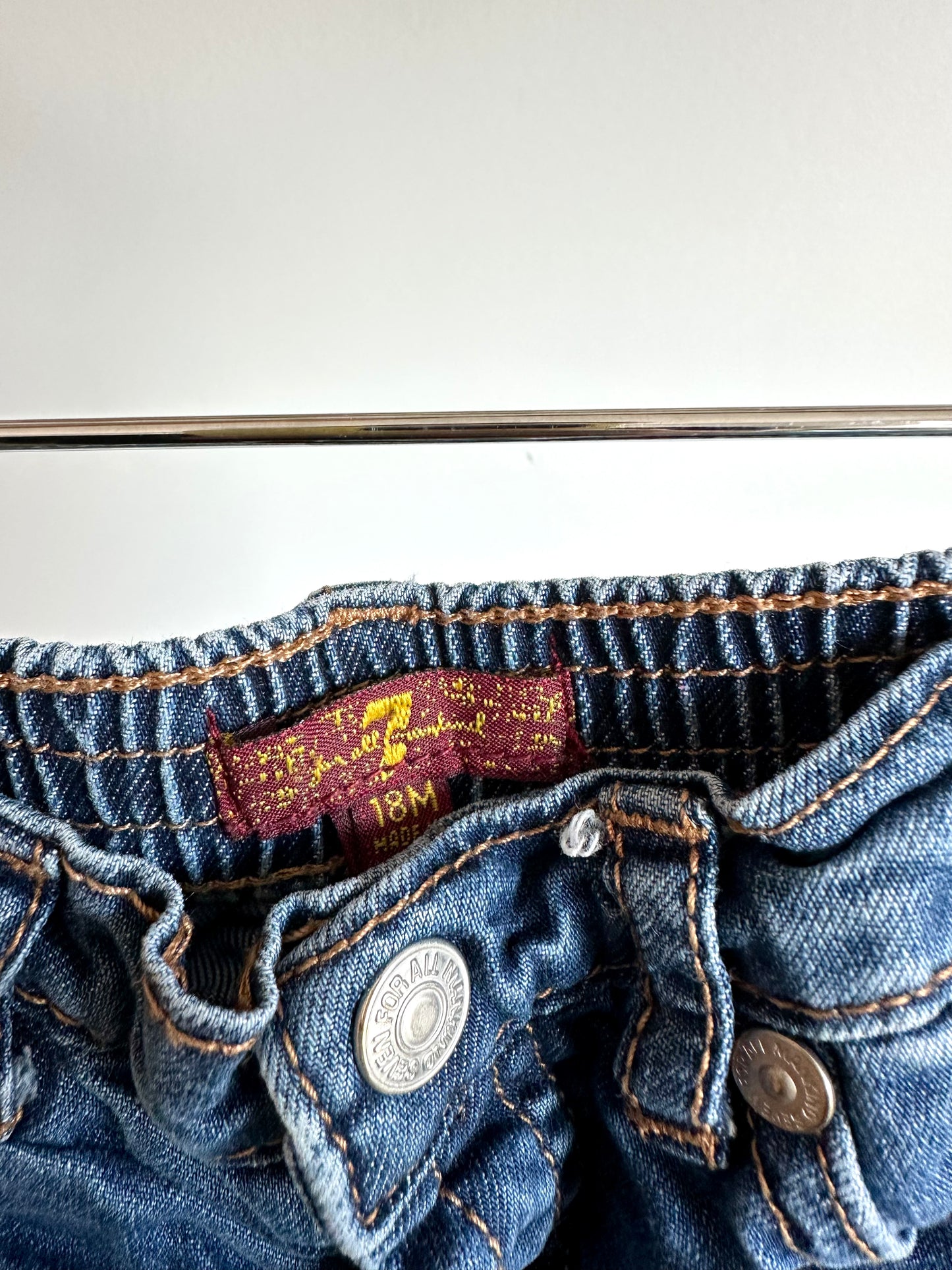 7 For All Mankind Jeans / 18m