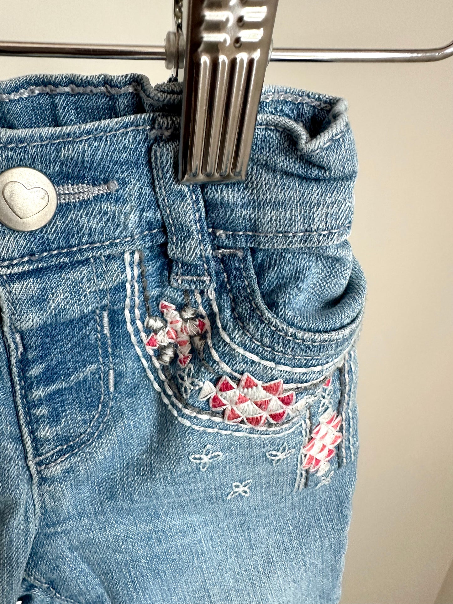 South Western Embroidered Jeans / 12-18m