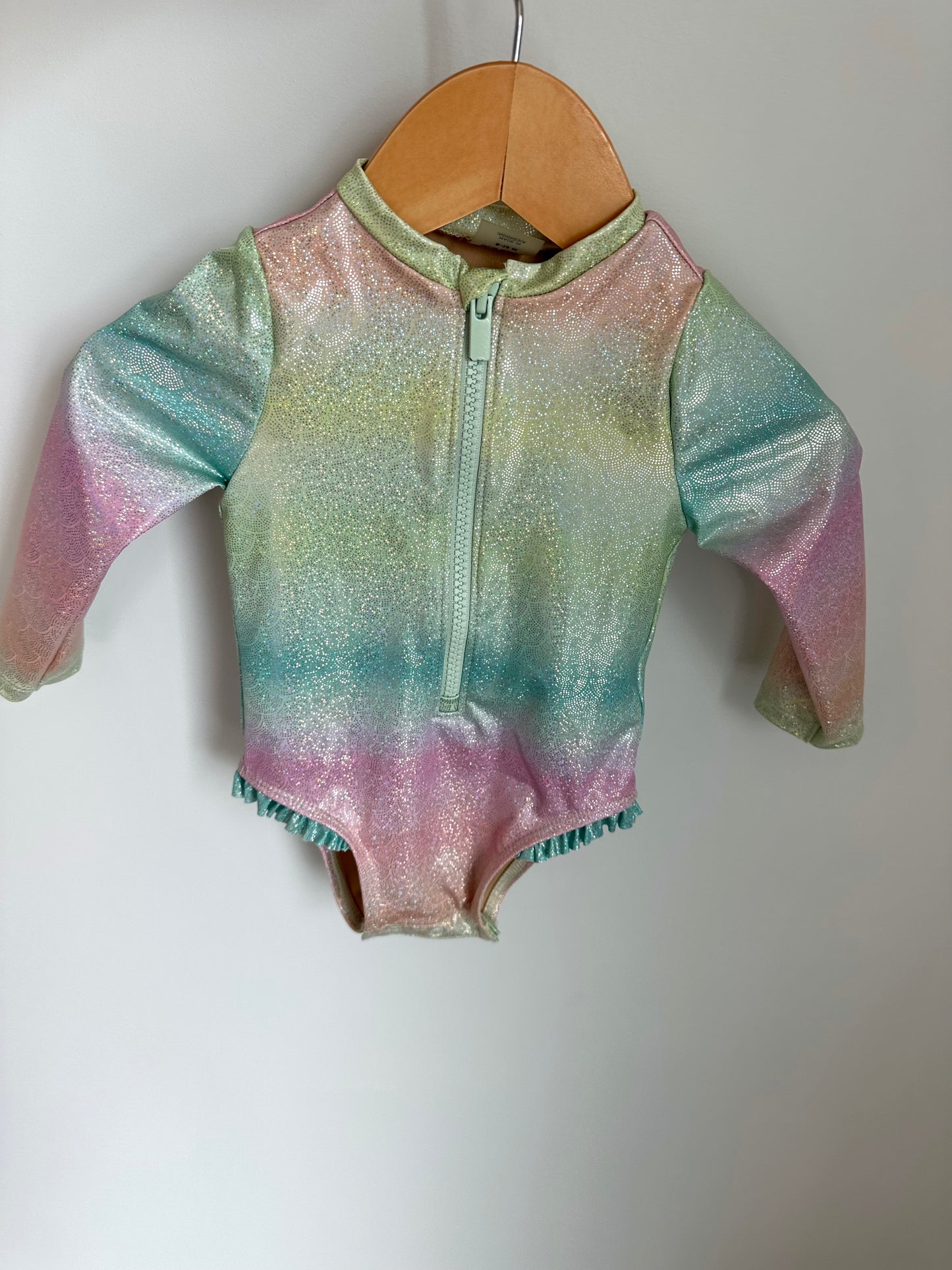 Mermaid Shimmer Swimsuit / 6-12m
