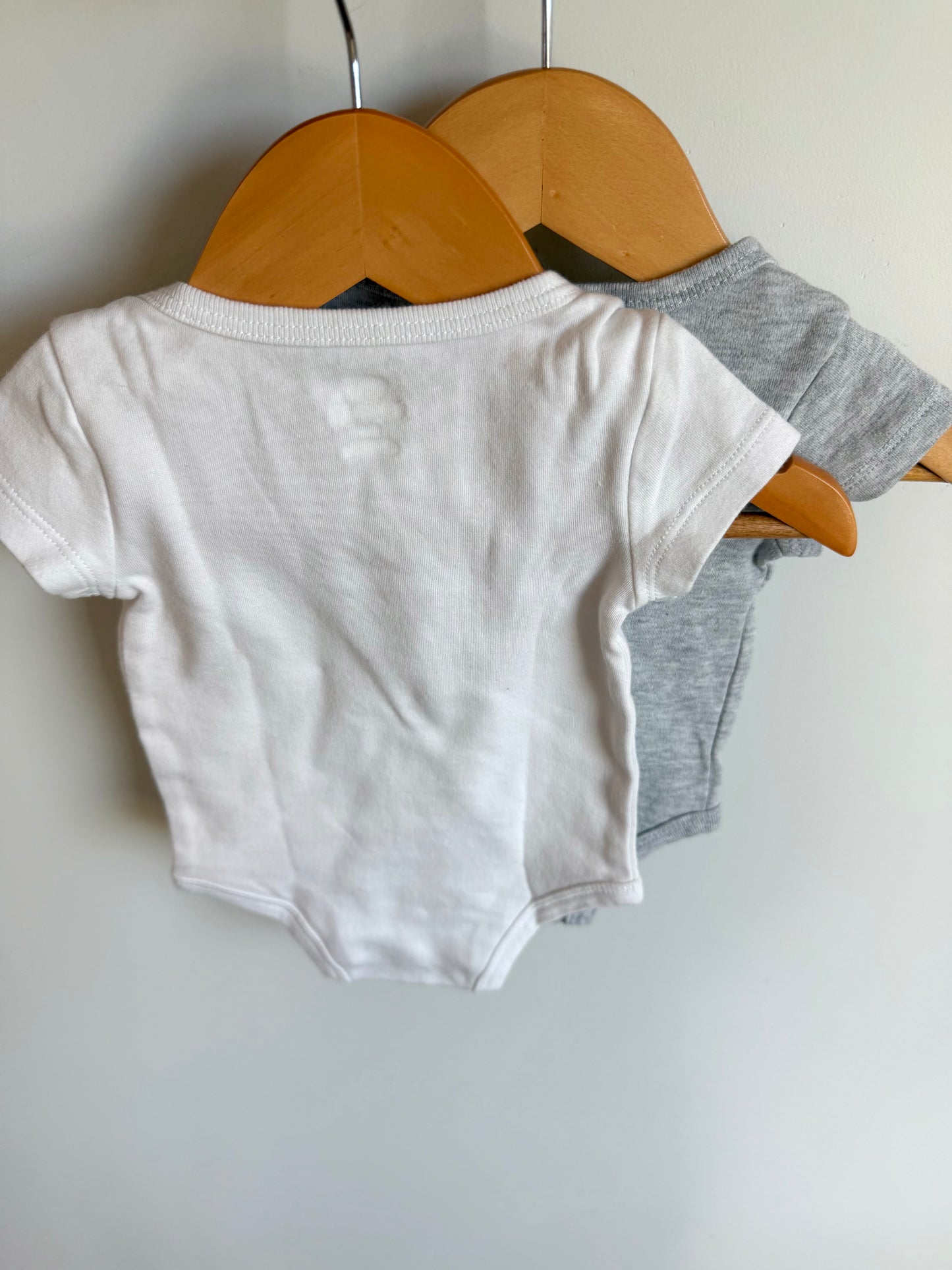 White + Grey Bodysuits (2) / 3m