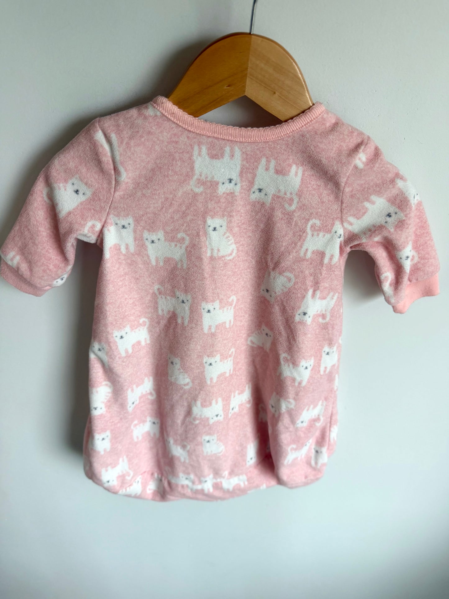 Pink Dog Sleeper Bag / 0-3m