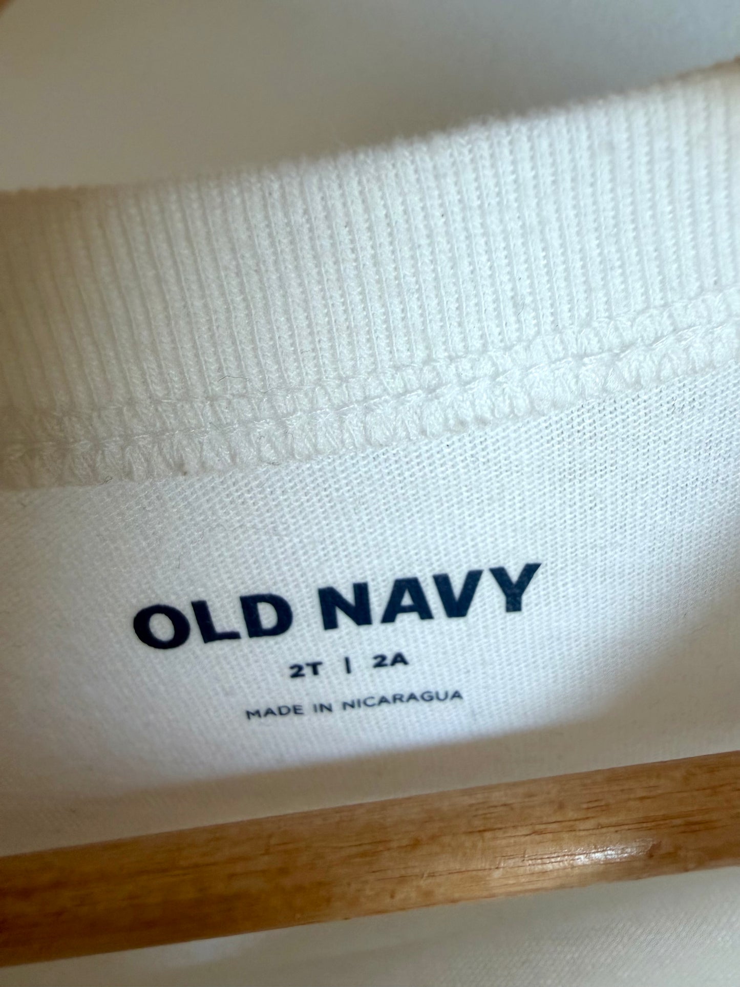 White Standard T-Shirt / 2T