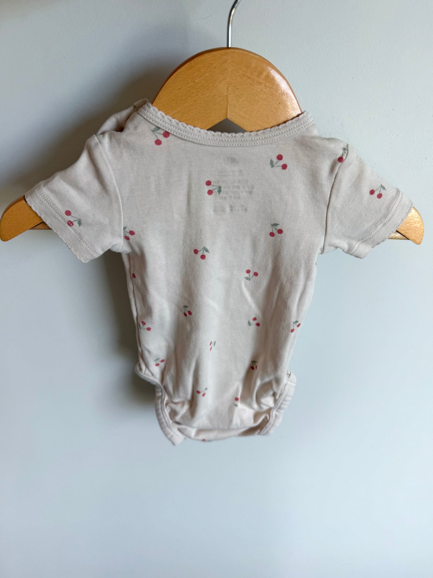 Cherry T-Shirt Bodysuit / 2-4m
