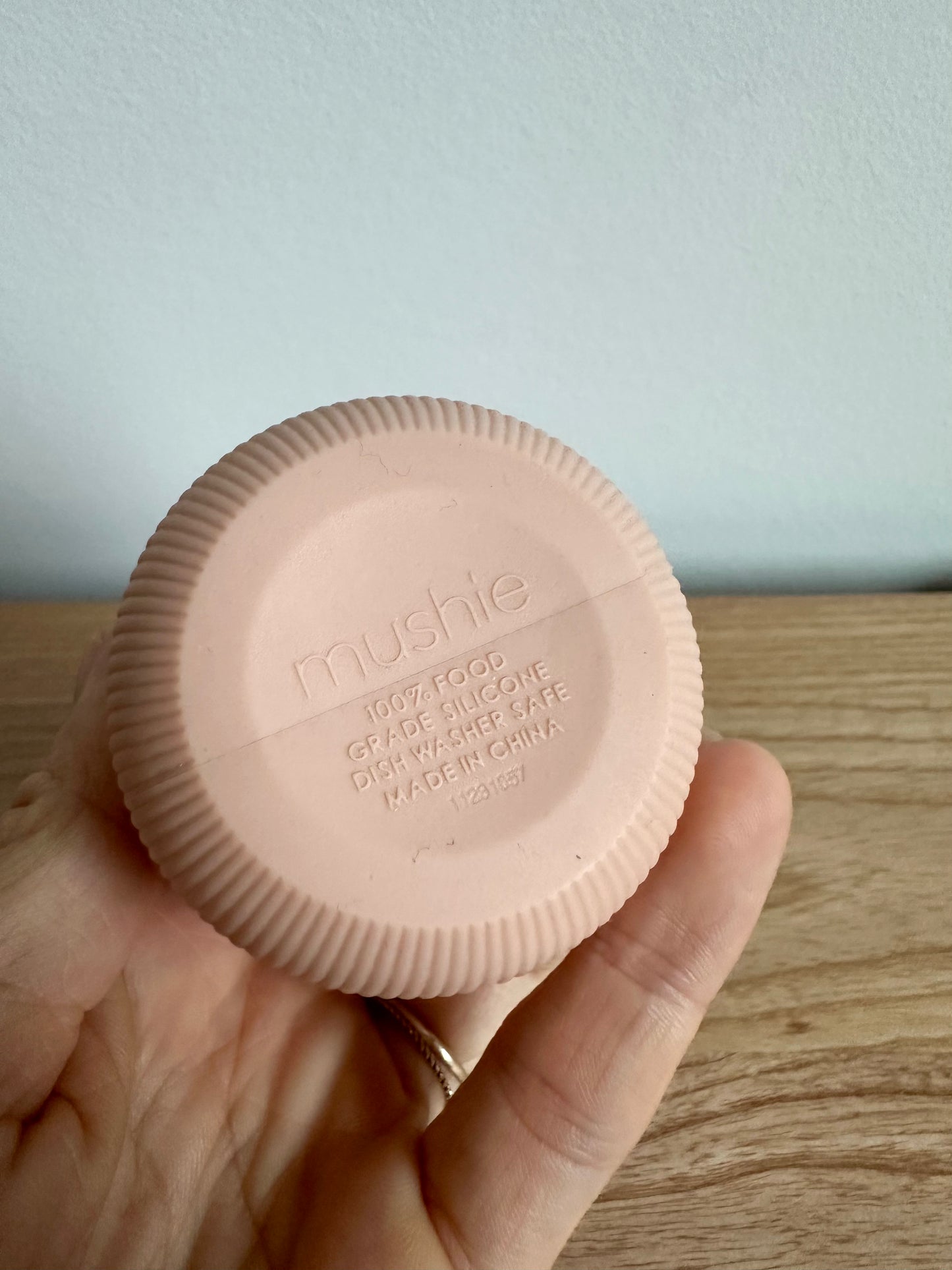 Mushie Pink Open Cup