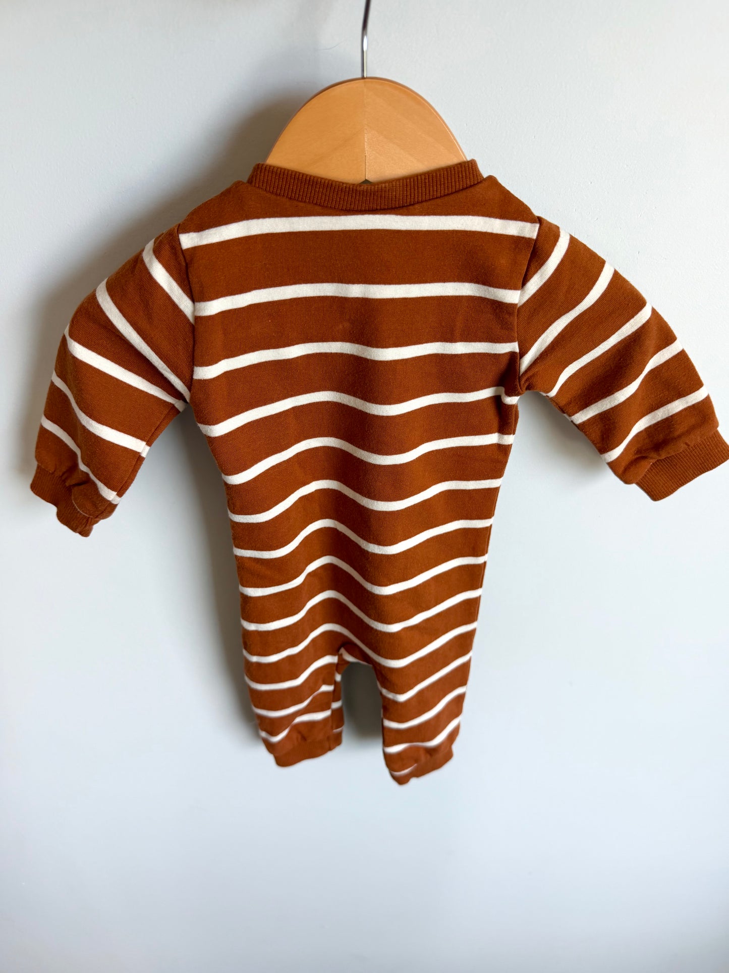 Minymo Striped Copper Jumpsuit / 1m