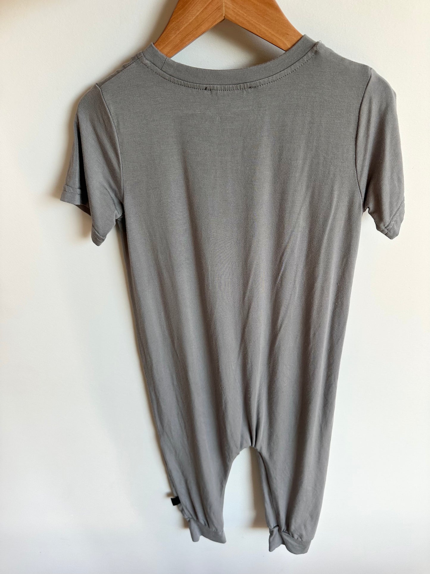 Dusty Blue Urban Baby Bamboo T-shirt Jumpsuit/ 3-4 years