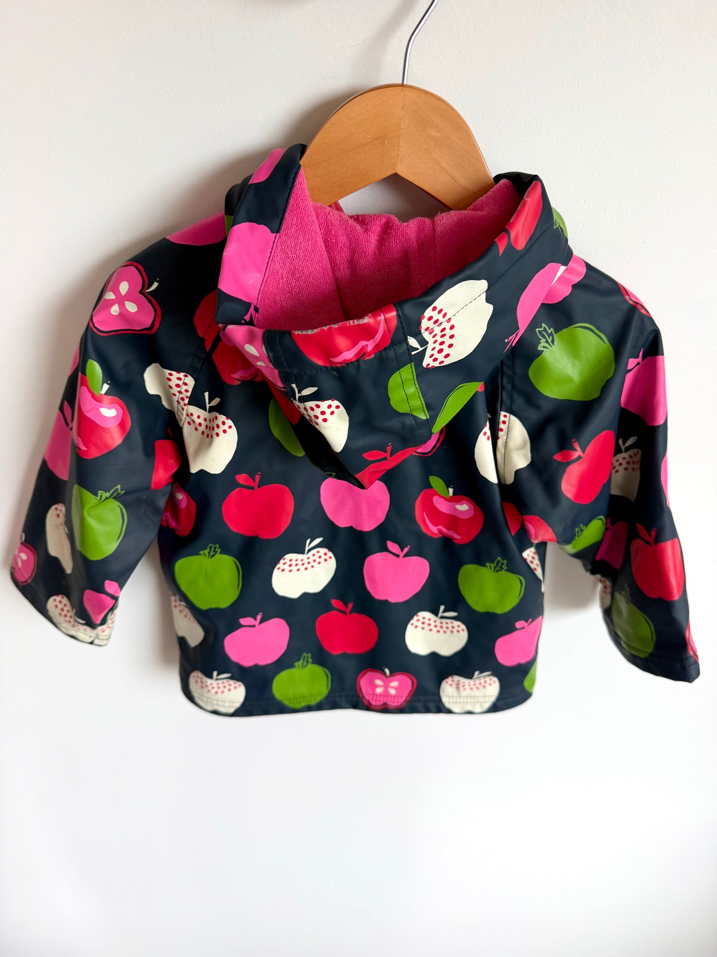 Hatley Navy Apple Jacket / 18-24m