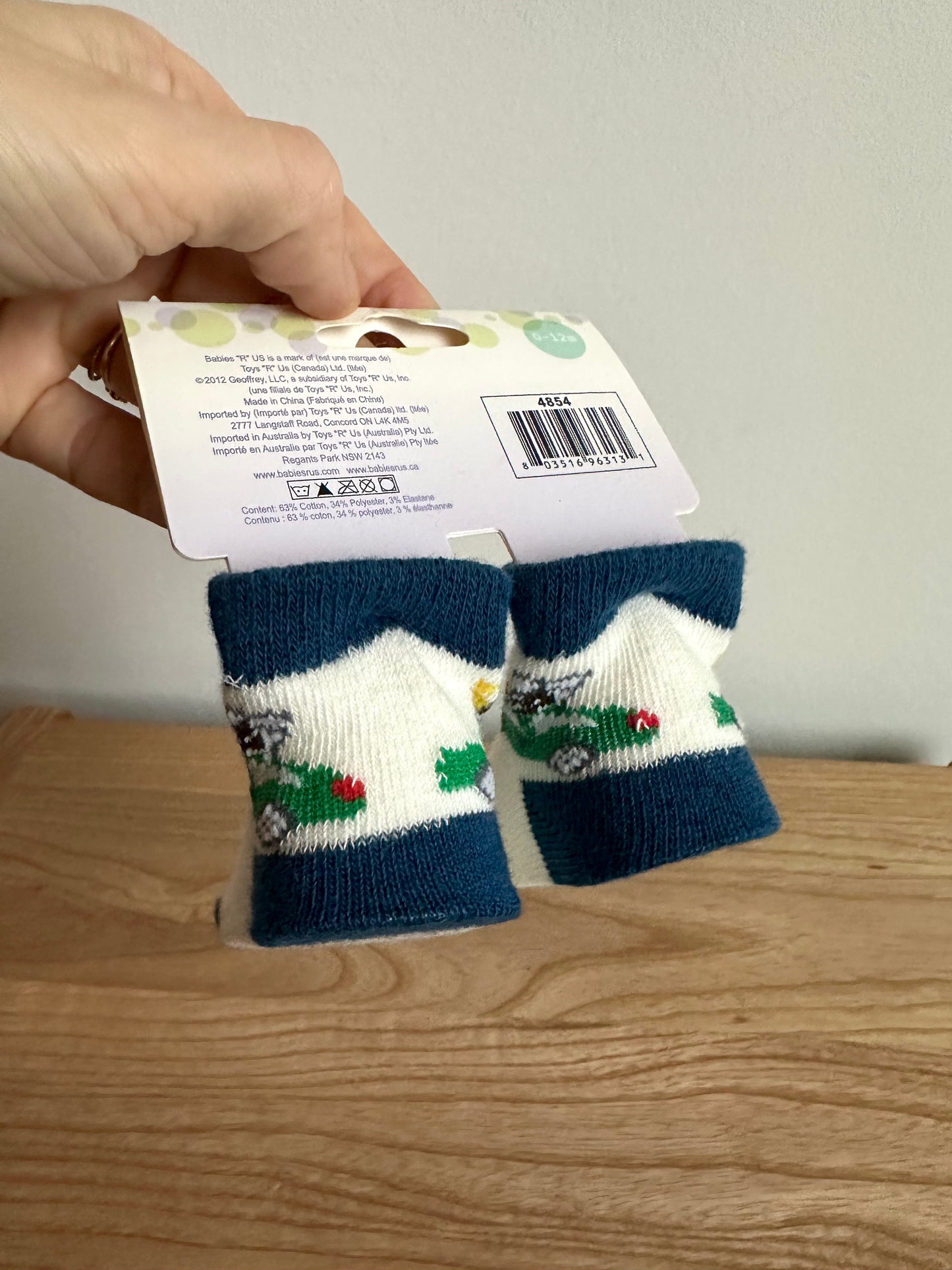 Car Socks (With Tags) / 0-12m