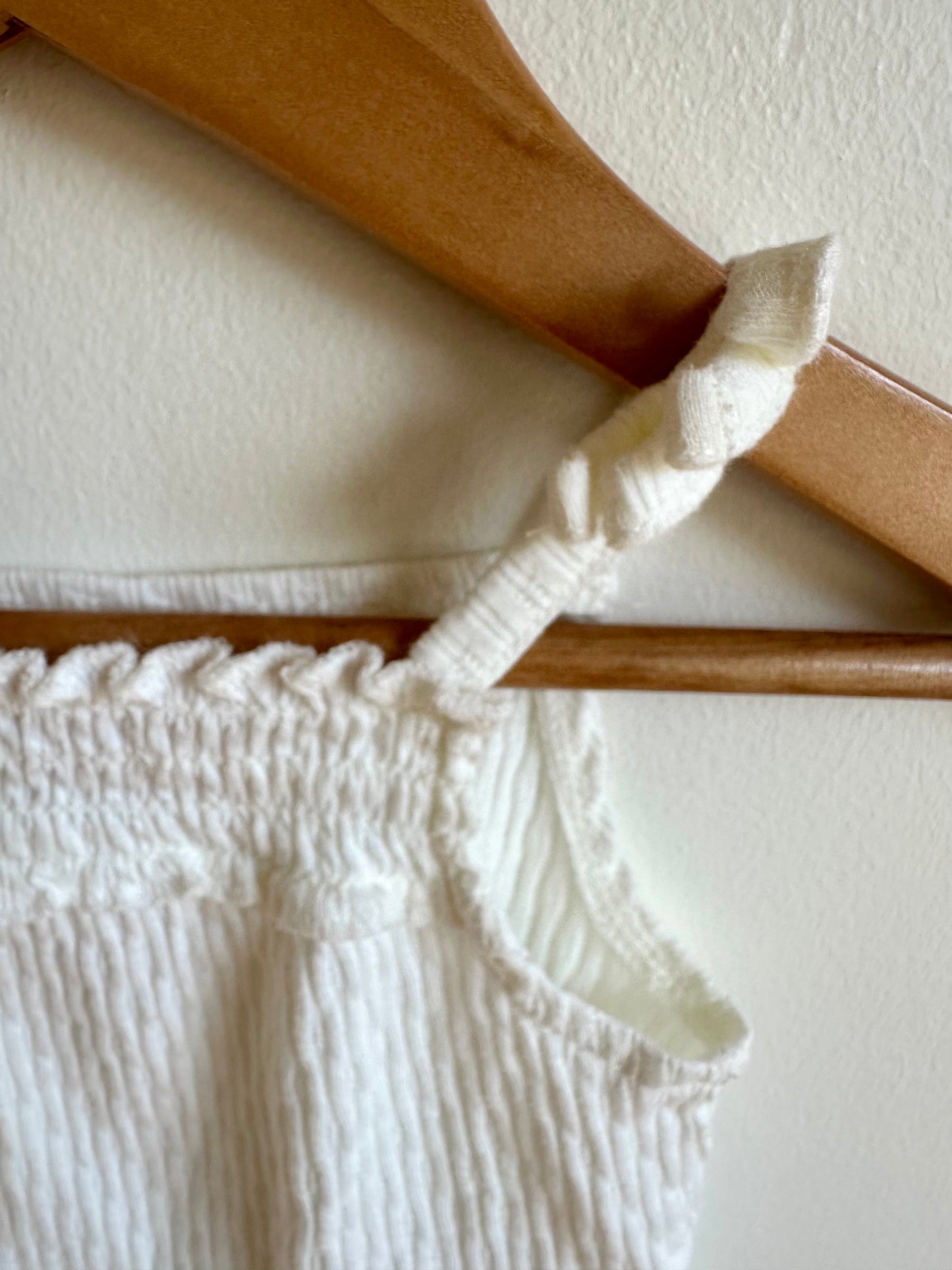 White Rousing Top / 12m
