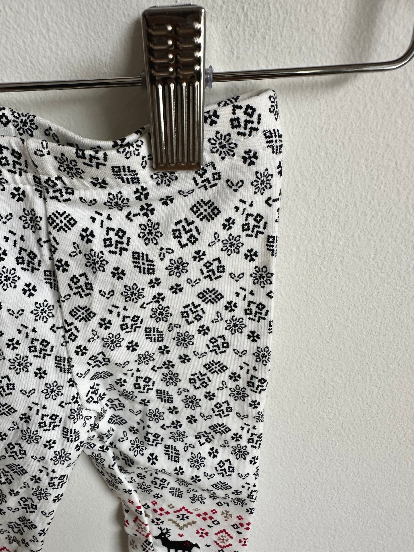 Christmas Pattern Reindeer Pants / 3m