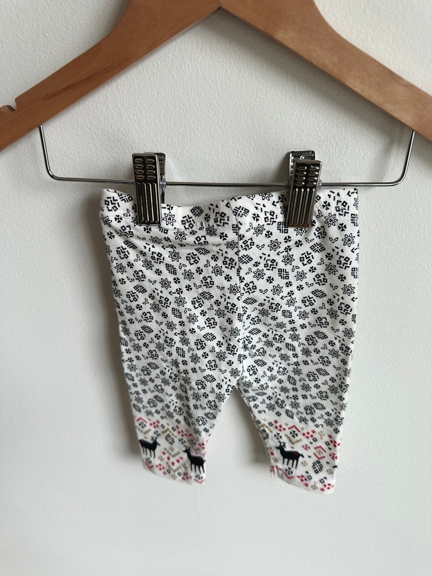 Christmas Pattern Reindeer Pants / 3m