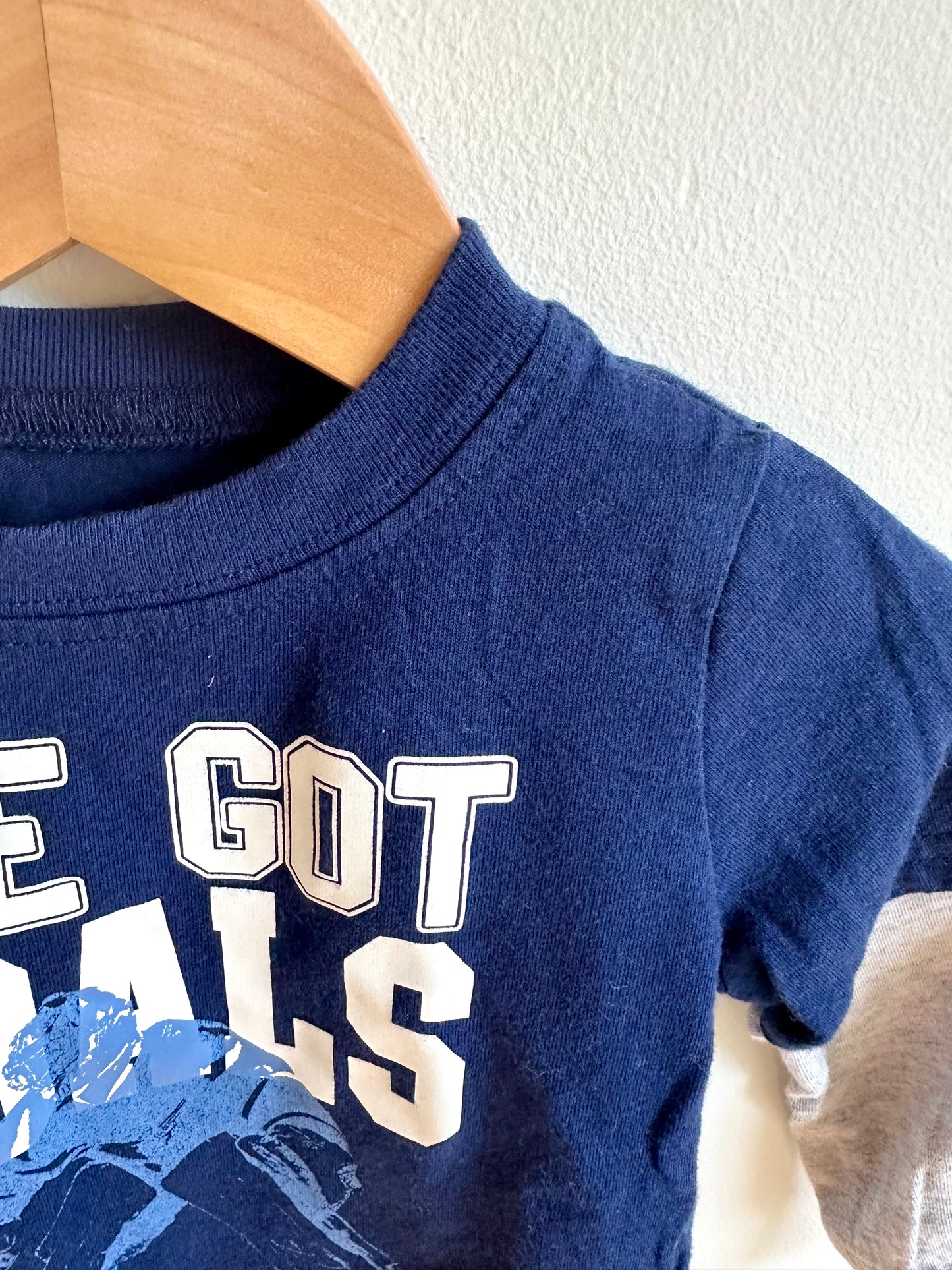 I've Got Goals Shirt / 12m