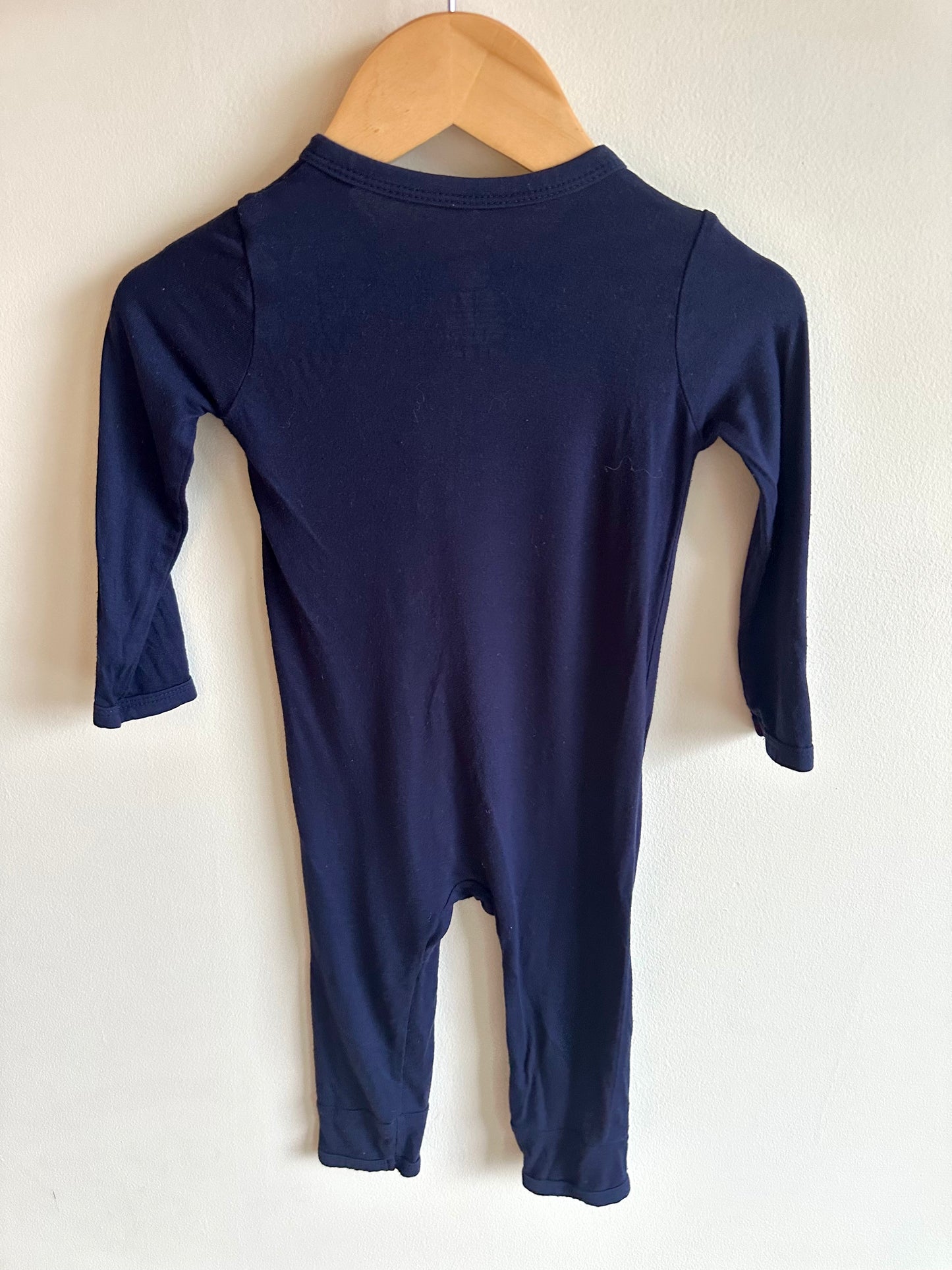 Kyte Bamboo Navy Footless Sleeper / 18-24m