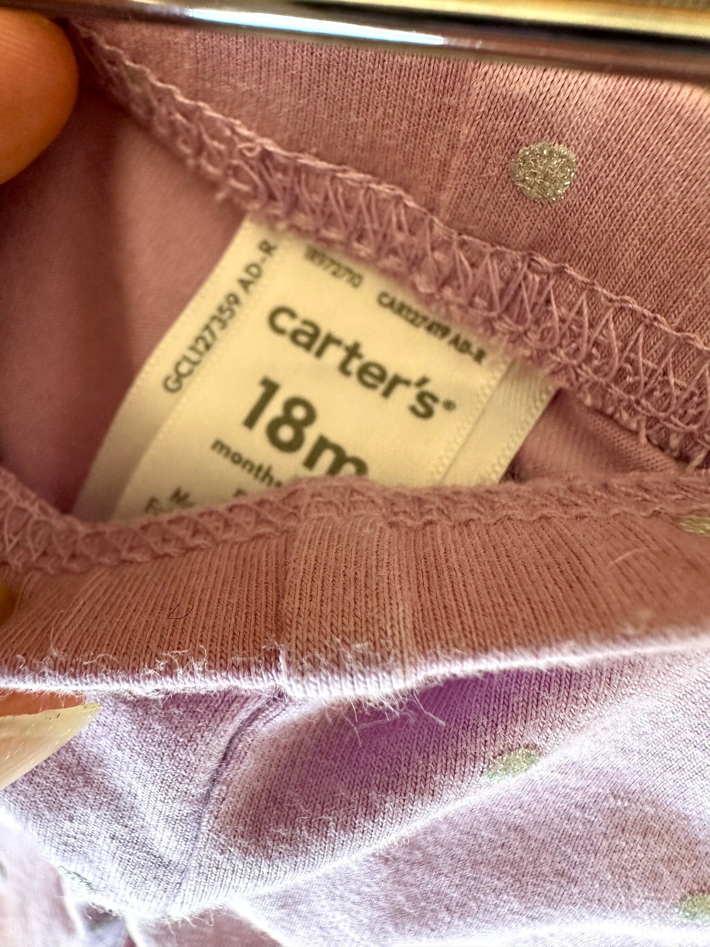 Sparkly Dot Lilac Pant / 18m