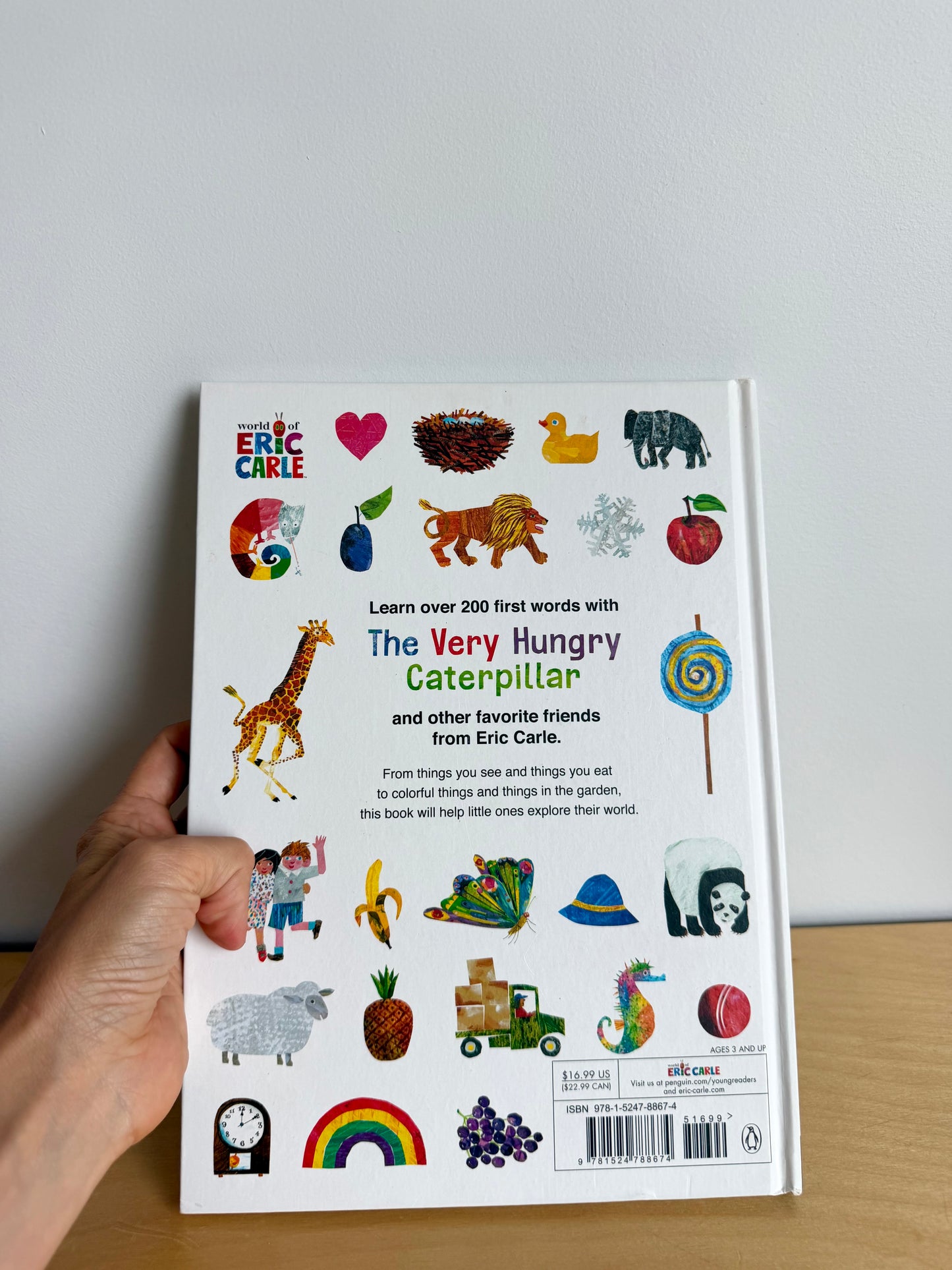 Eric Carle's Book of Many Things Hardcover (No Shipping) / 0-5 years