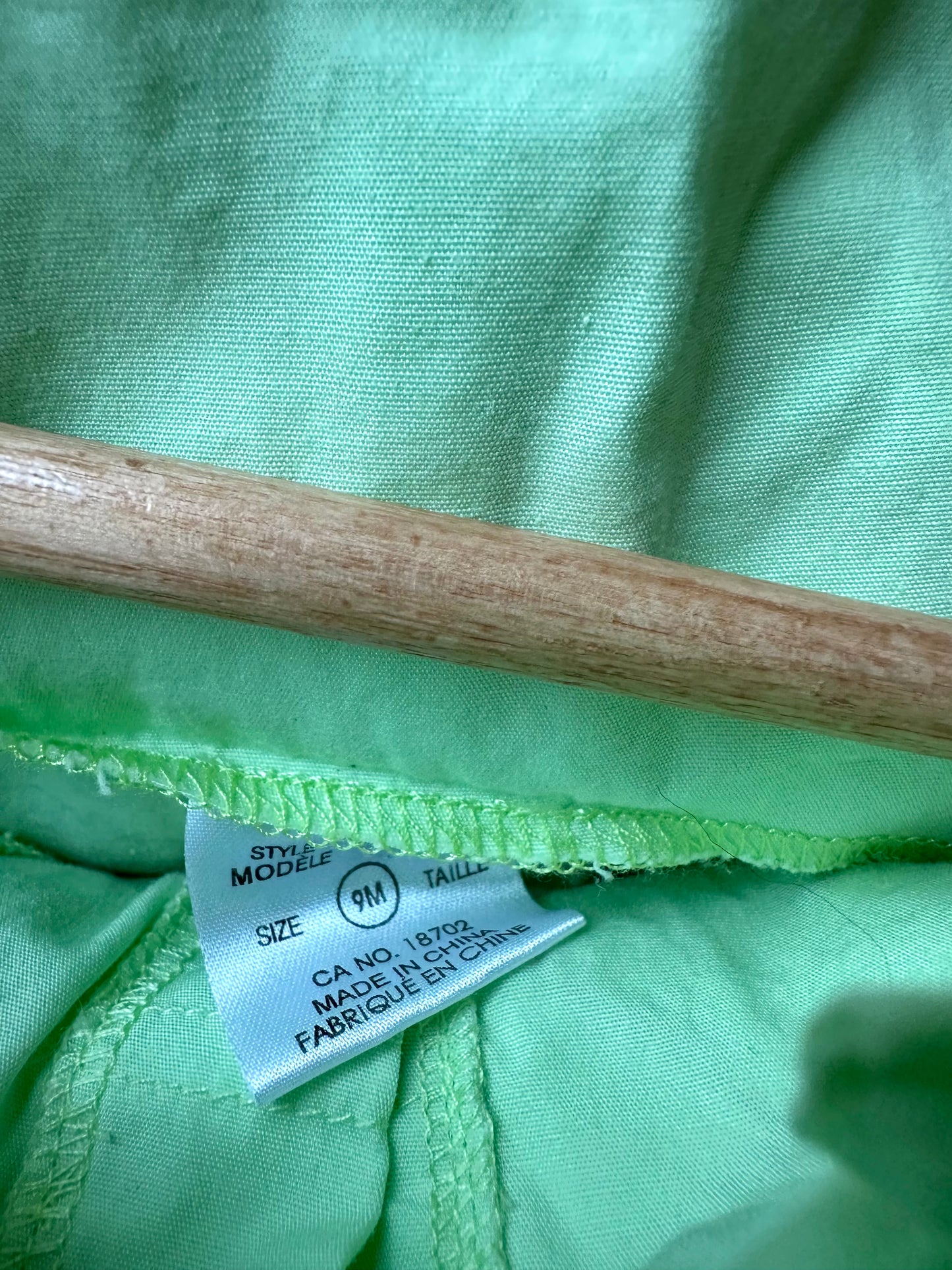 Pooh Green Short Overalls / 9m