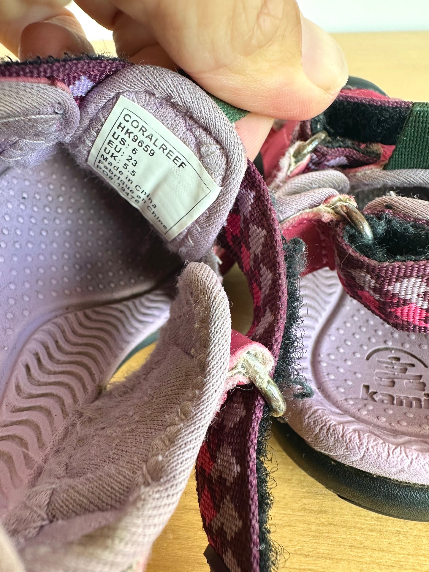 Kamik Purple Sandals / Size 6 Toddler