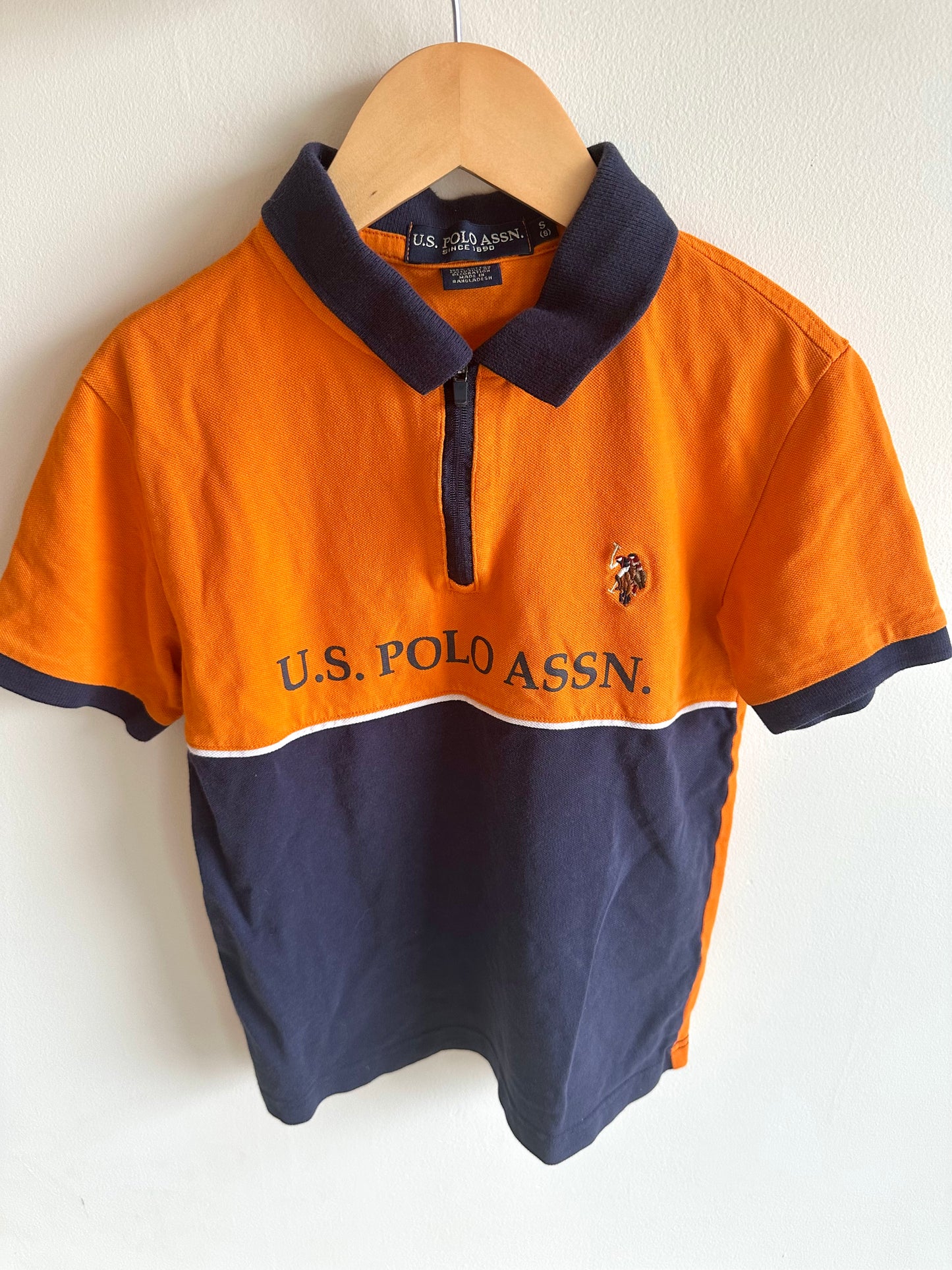 U.S. Polo Assn. Collar T-Shirt / 8 years (sm)