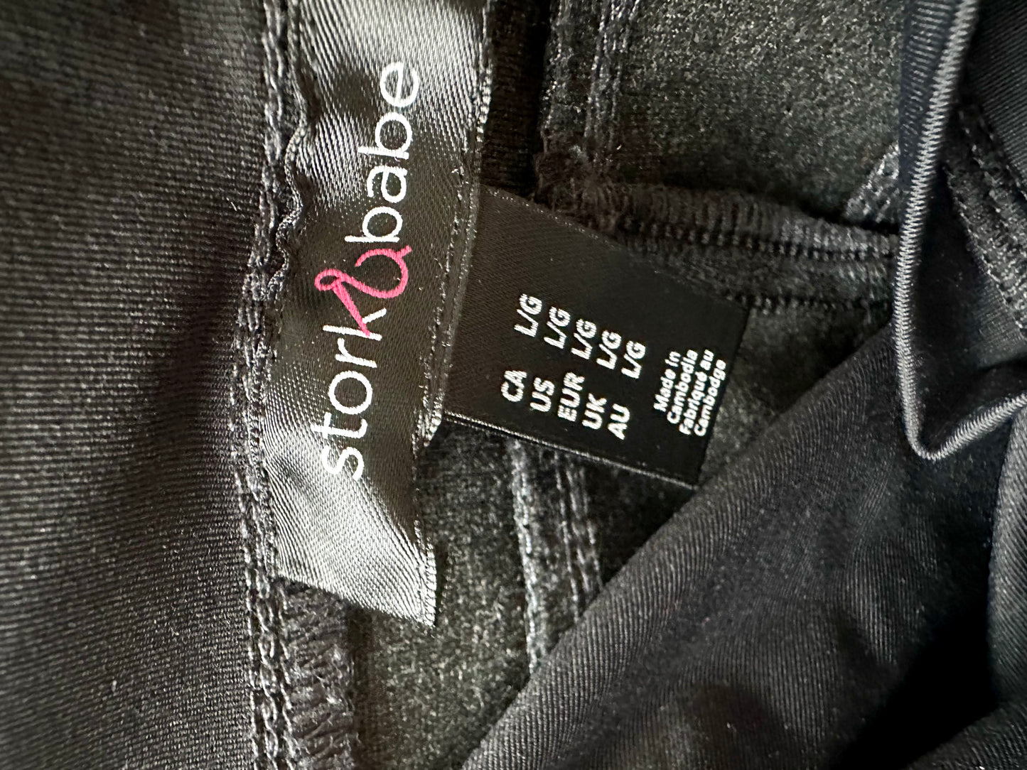 Stork & Babe Grey Maternity Pants / Large