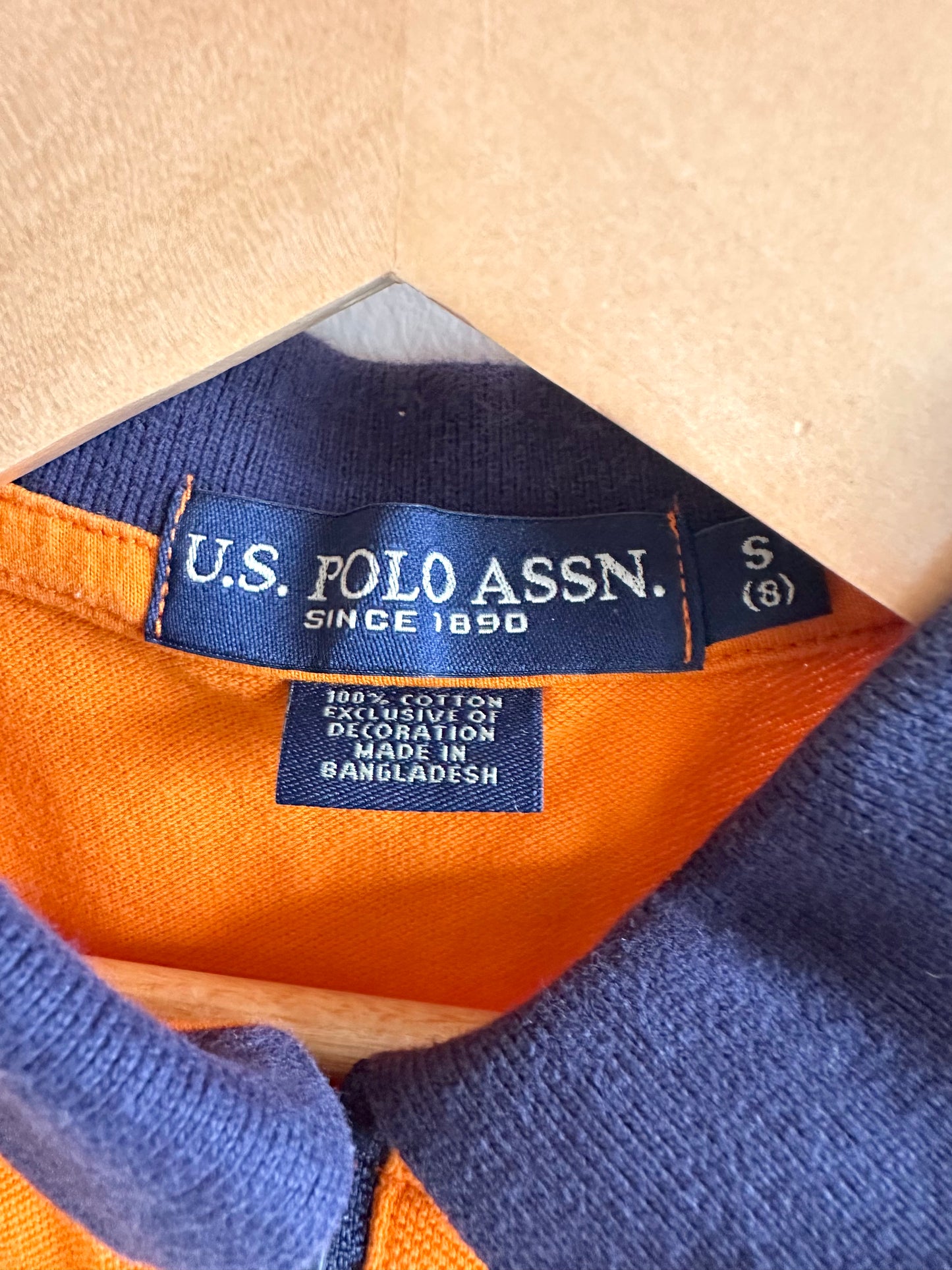 U.S. Polo Assn. Collar T-Shirt / 8 years (sm)