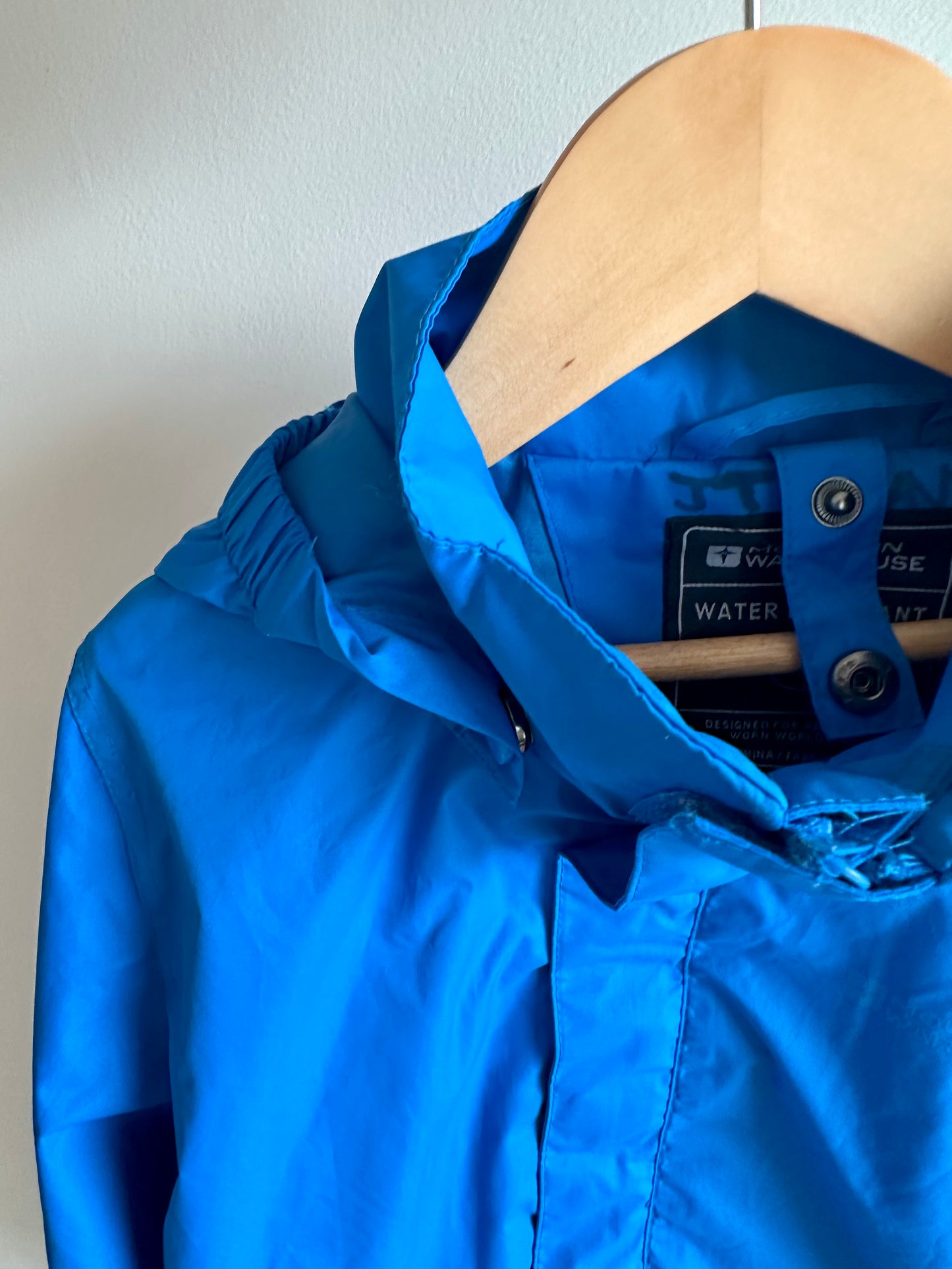 Blue Rain Jacket / 9-10 years