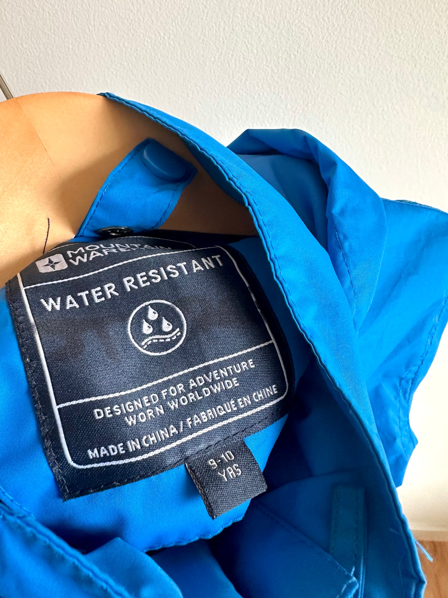 Blue Rain Jacket / 9-10 years