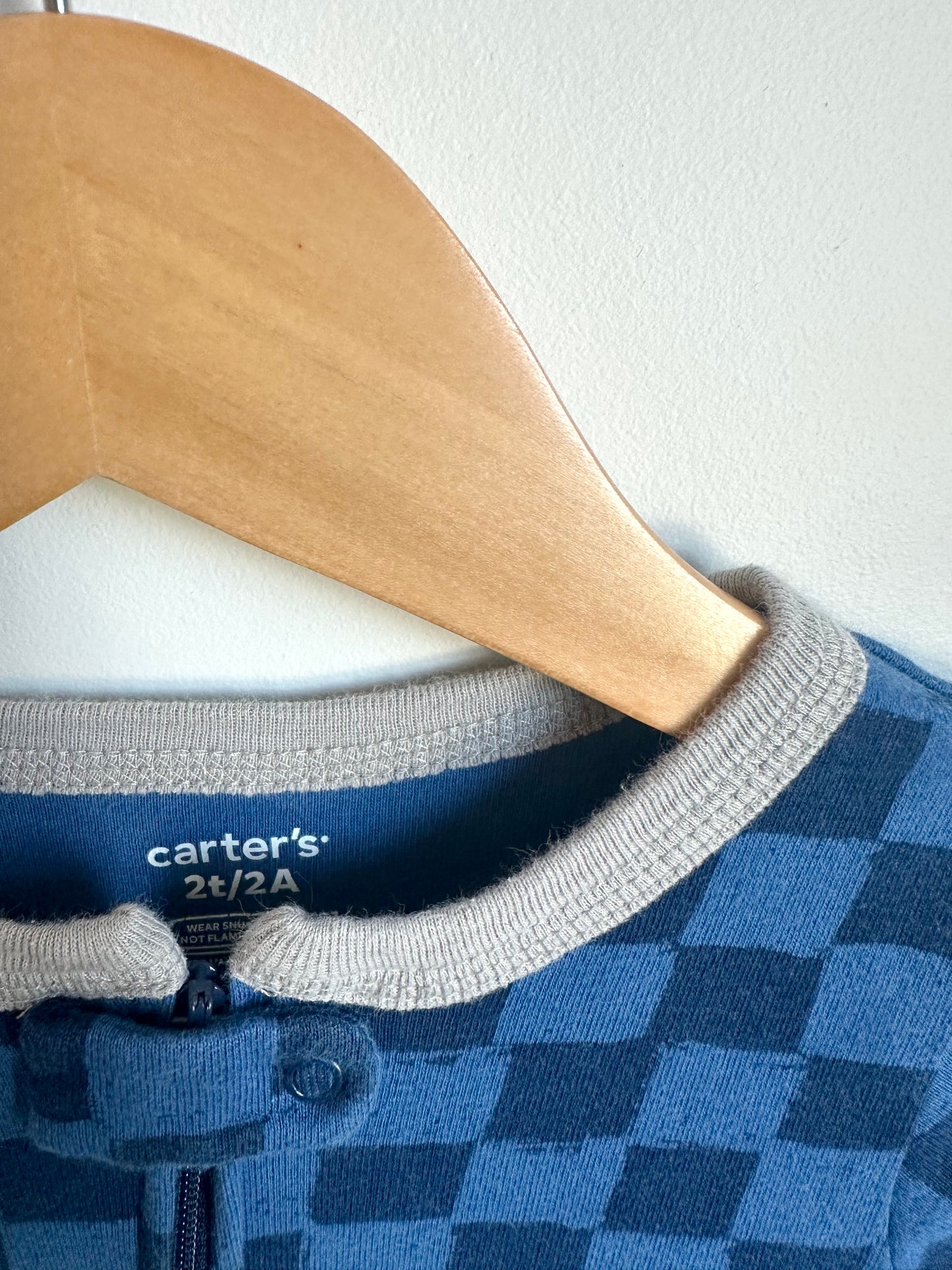 Blue Checkered Sleeper / 2T