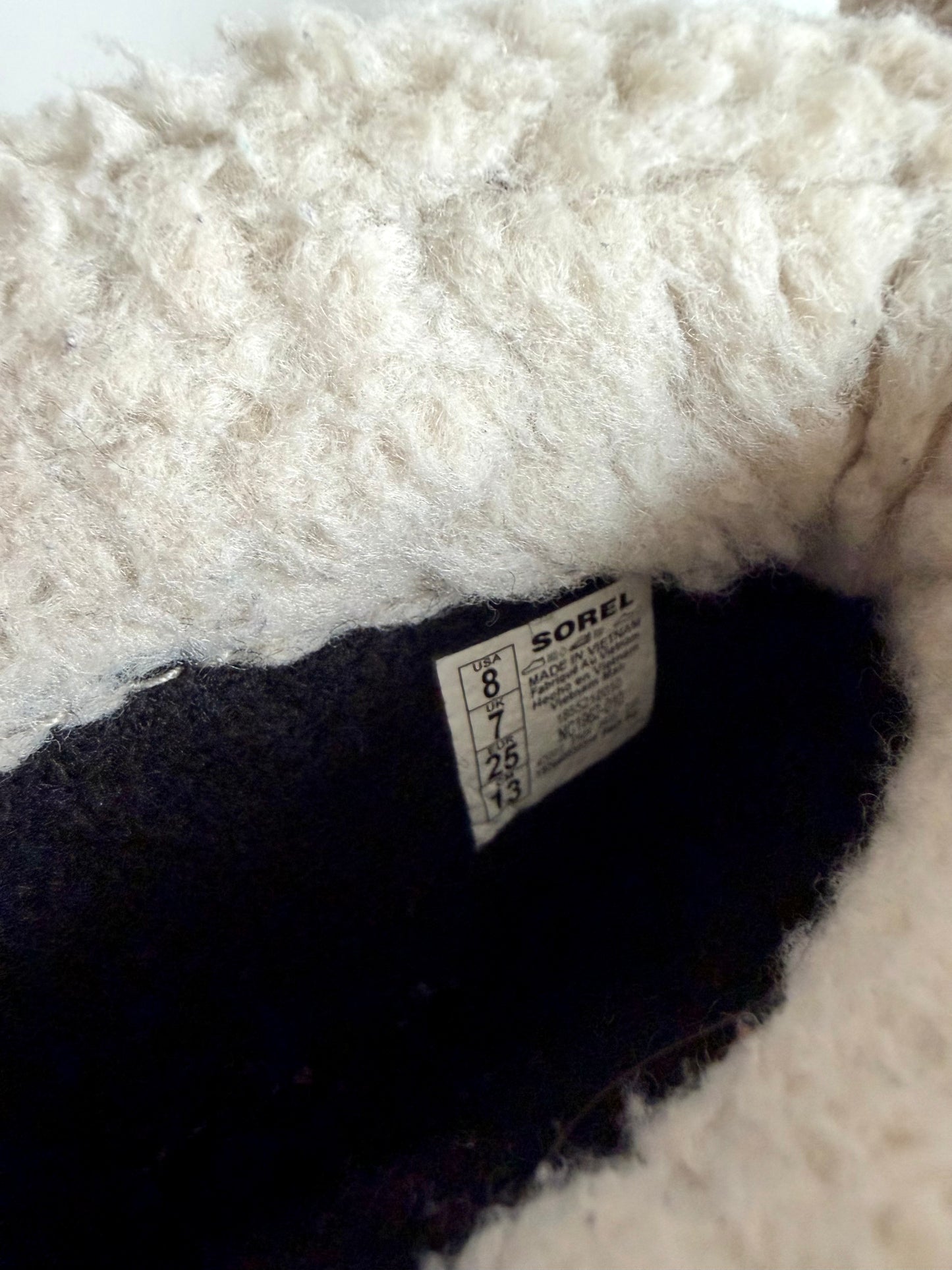Sorel Waterproof Black Boots / Size 8 Toddler