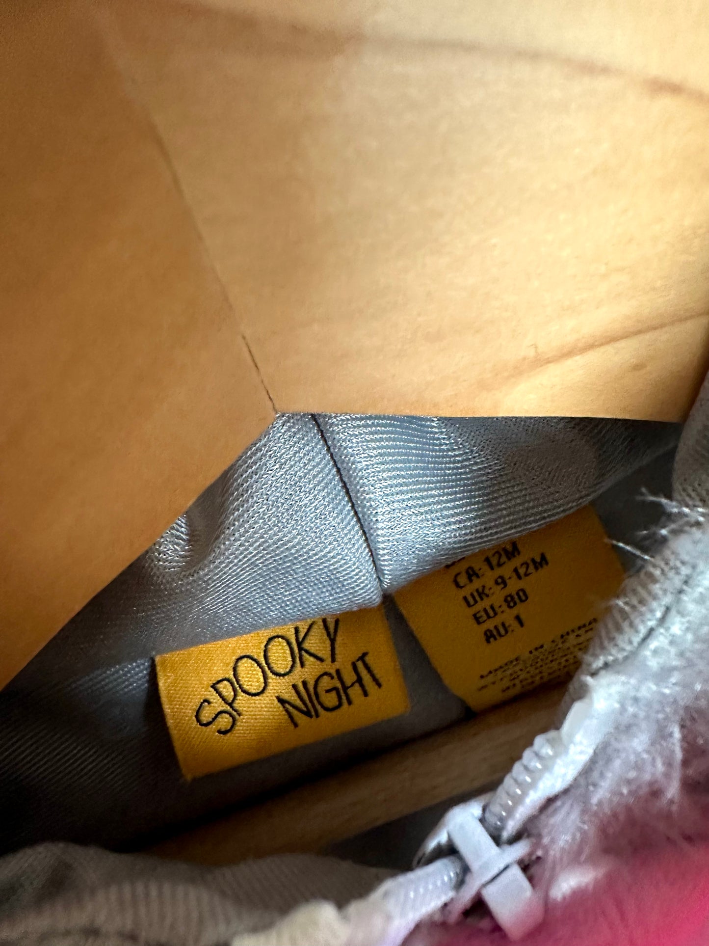 Grey Cat Costume / 12m