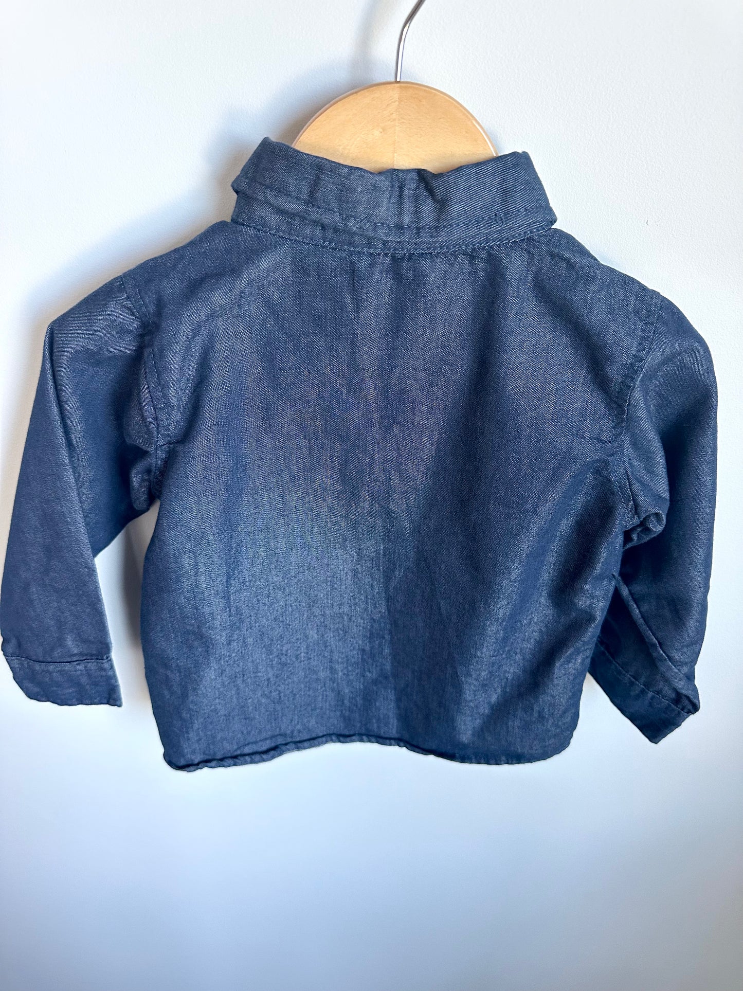Blue Collared Dress Shirt / 2T