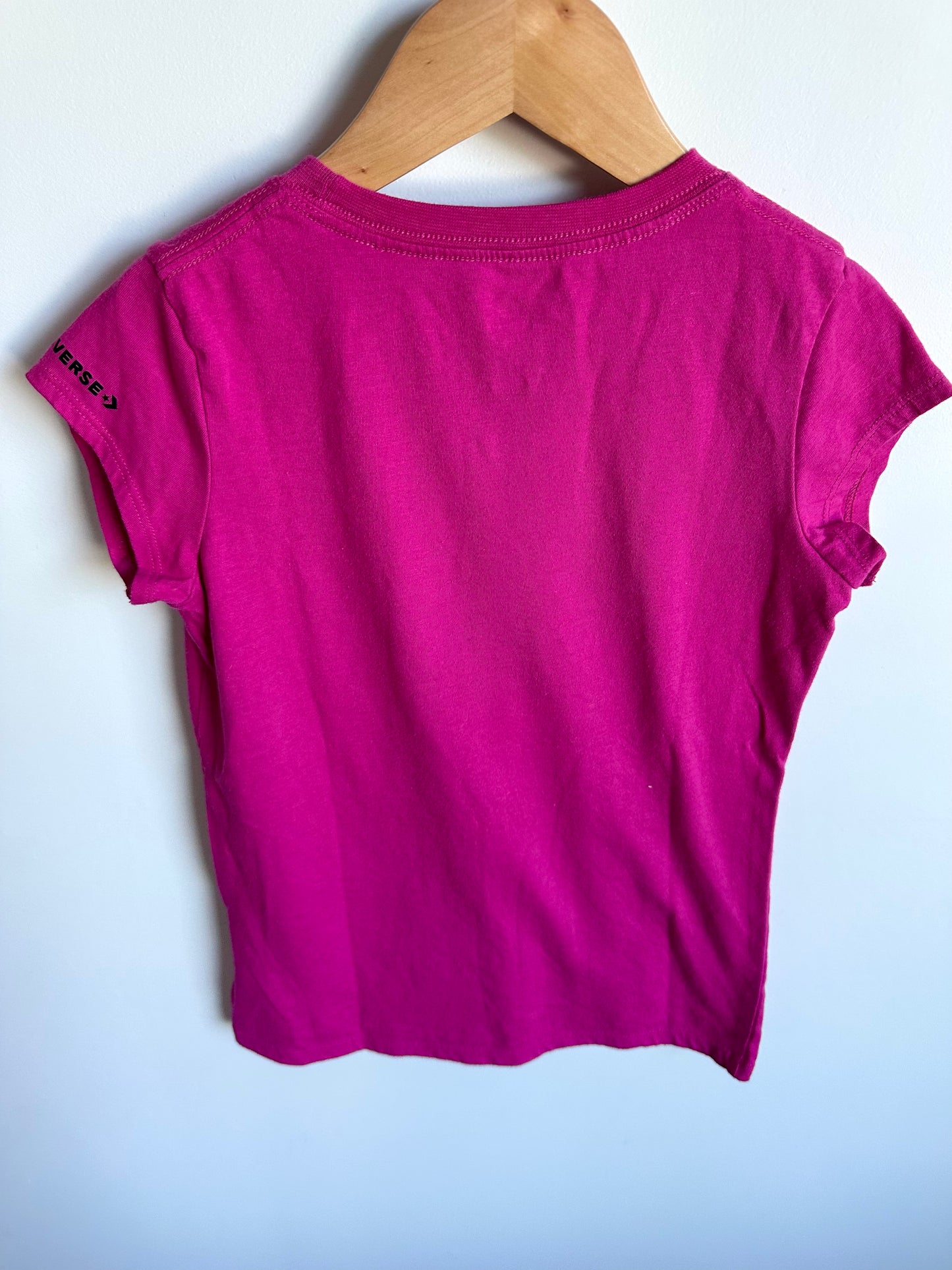 Pink Converse T-shirt / 10-12 years