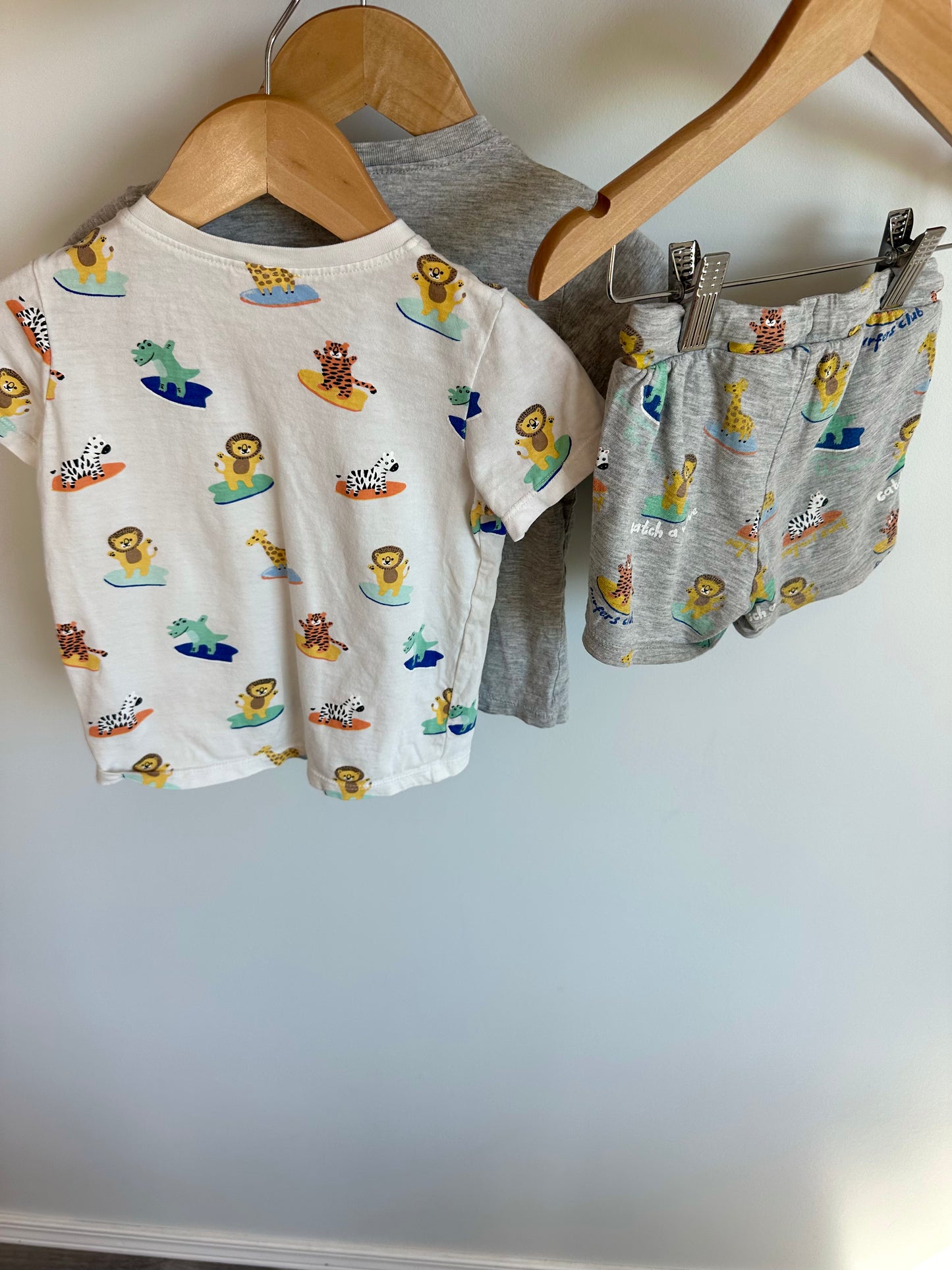Surf Club Tops + Shorts Set / 12-18m