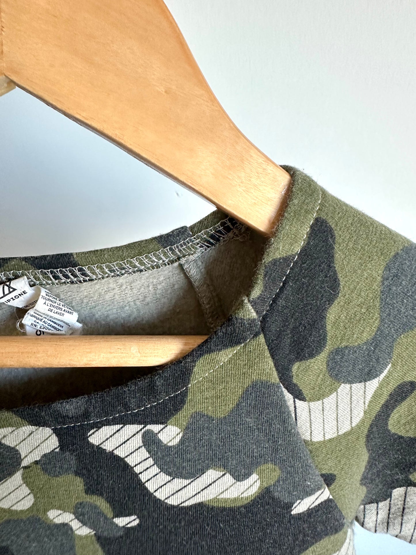 Ripzone Camo T-shirt Dress / 5 years