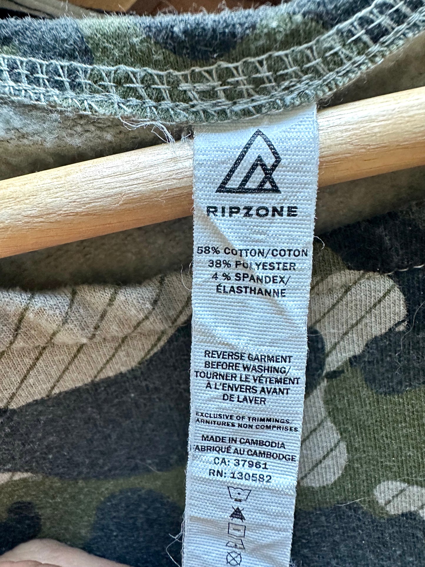 Ripzone Camo T-shirt Dress / 5 years